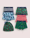 5 boxers-Dragon vert des Highlands