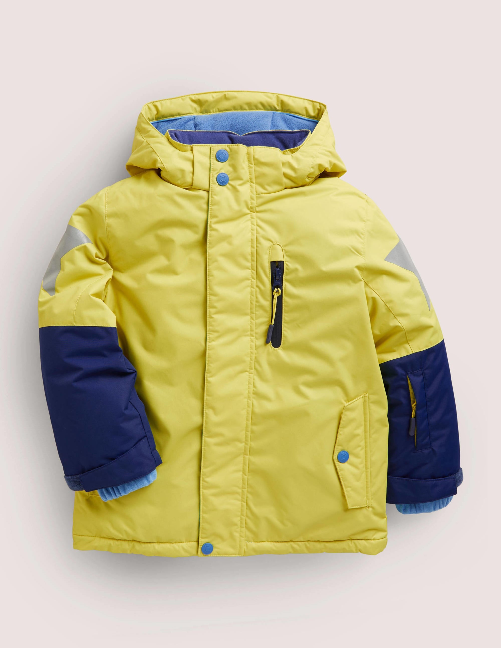 Veste imperméable pour tous les temps-Jaune tournesol - Image 1
