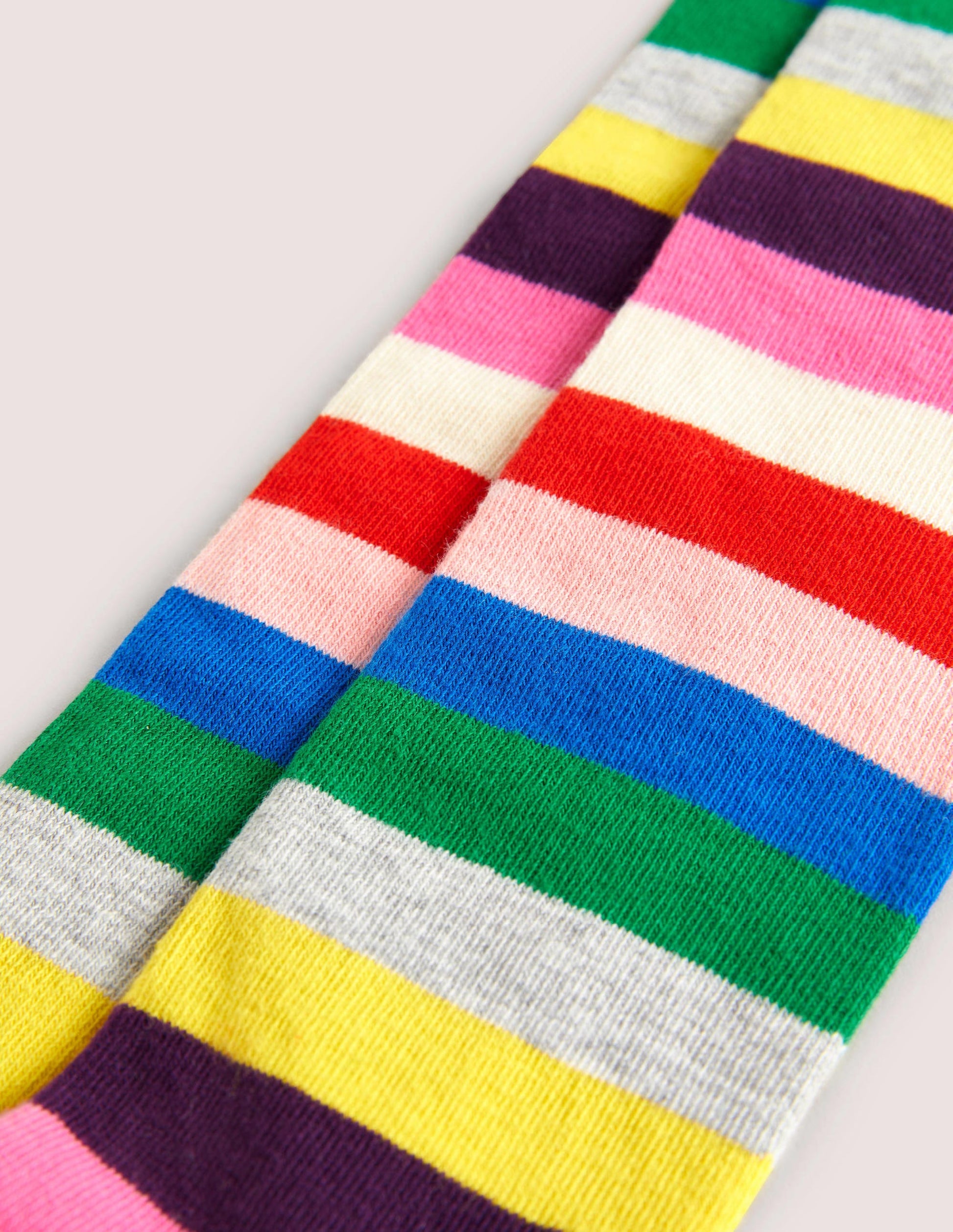 Gemusterte Strumpfhose-Regenbogenstreifen-2