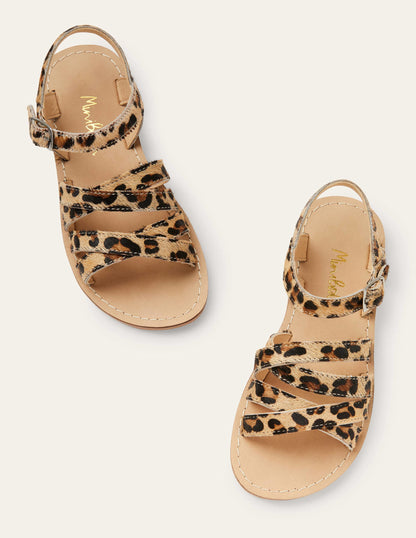 Alltagstaugliche Sandalen-Leopardenmuster-1