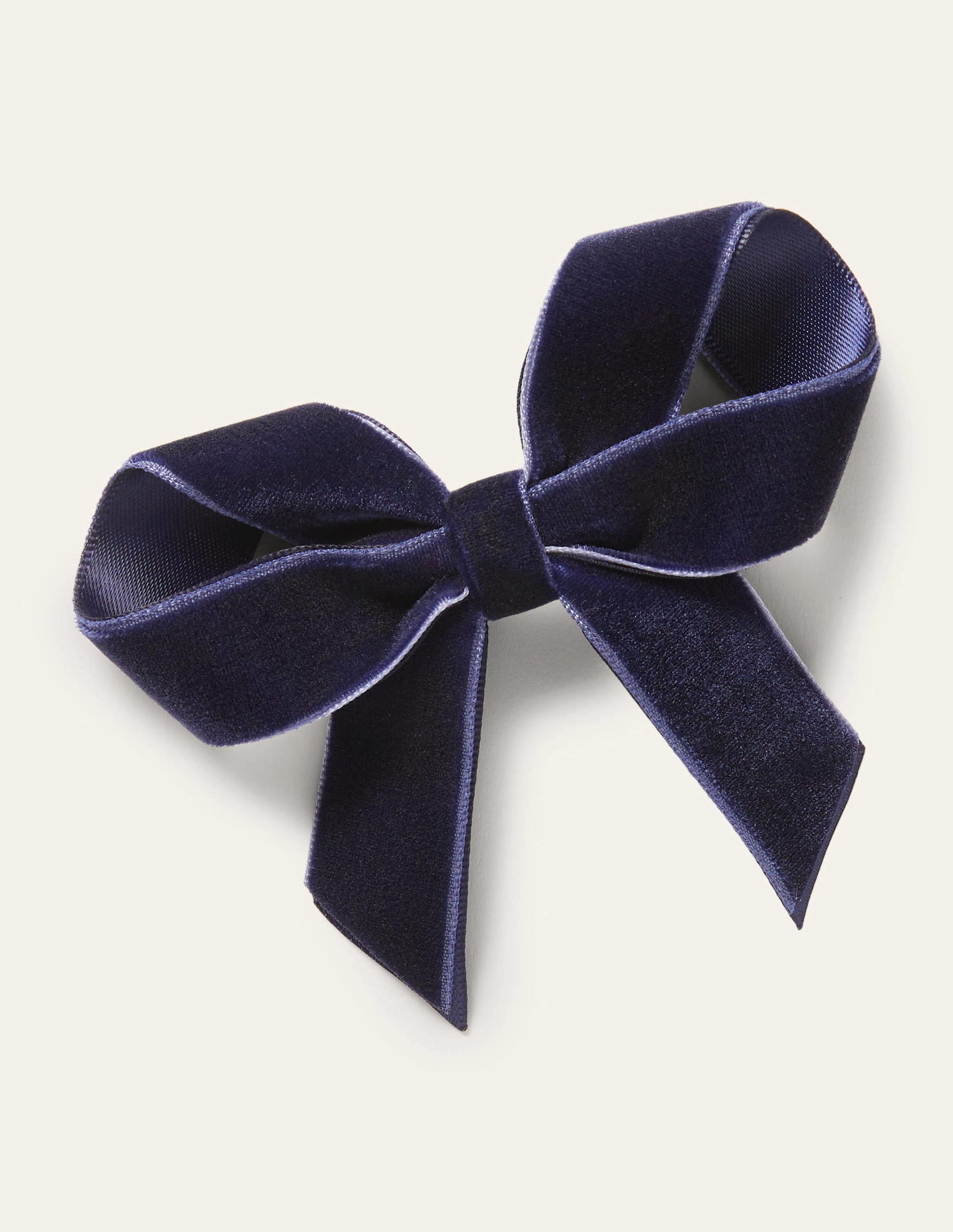 Barrette avec grand nœud-Anemone-1