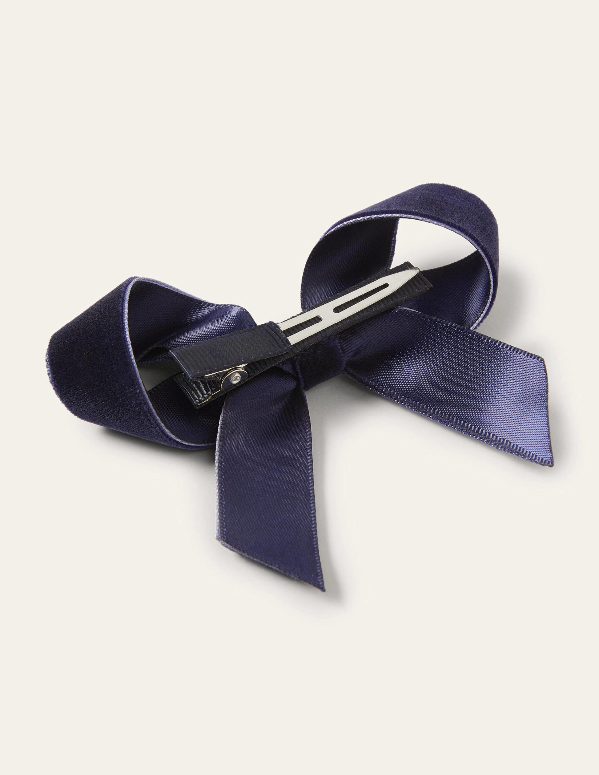 Barrette avec grand nœud-Anemone-2