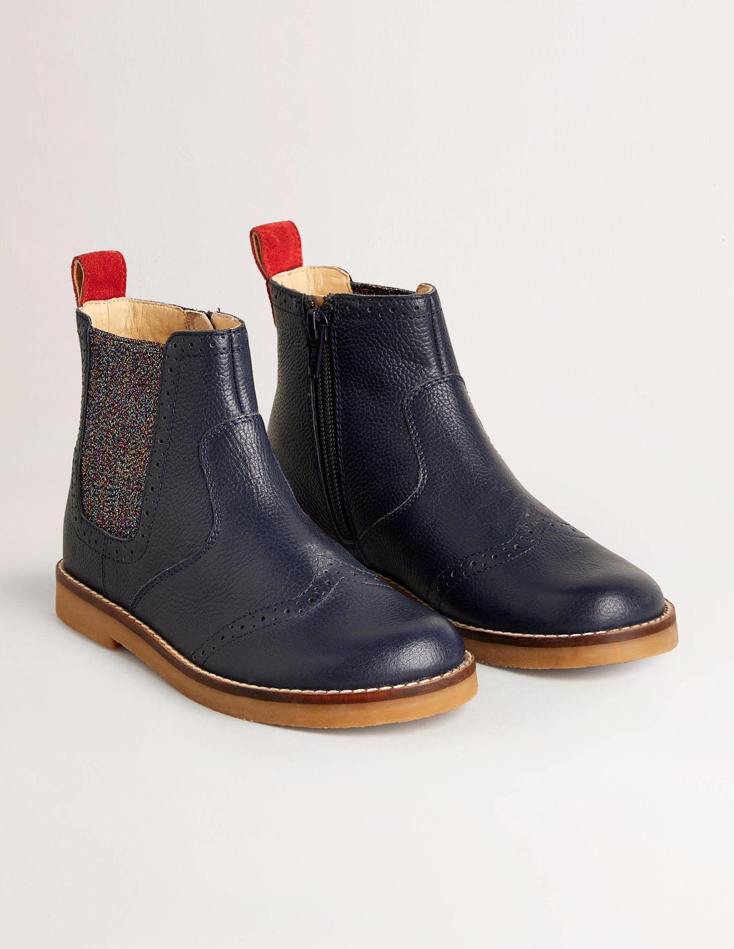 Chelsea-Stiefel-Marineblau