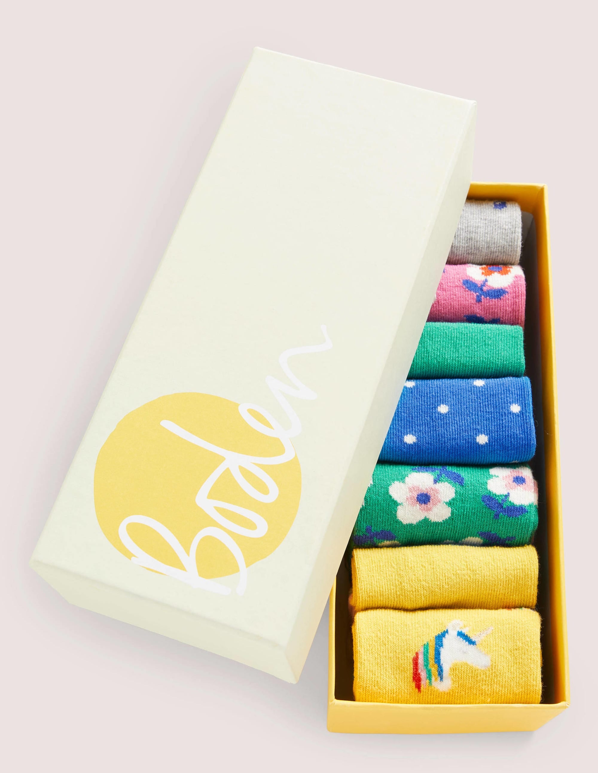 Socks 7 Pack-Unicorn - Image 3