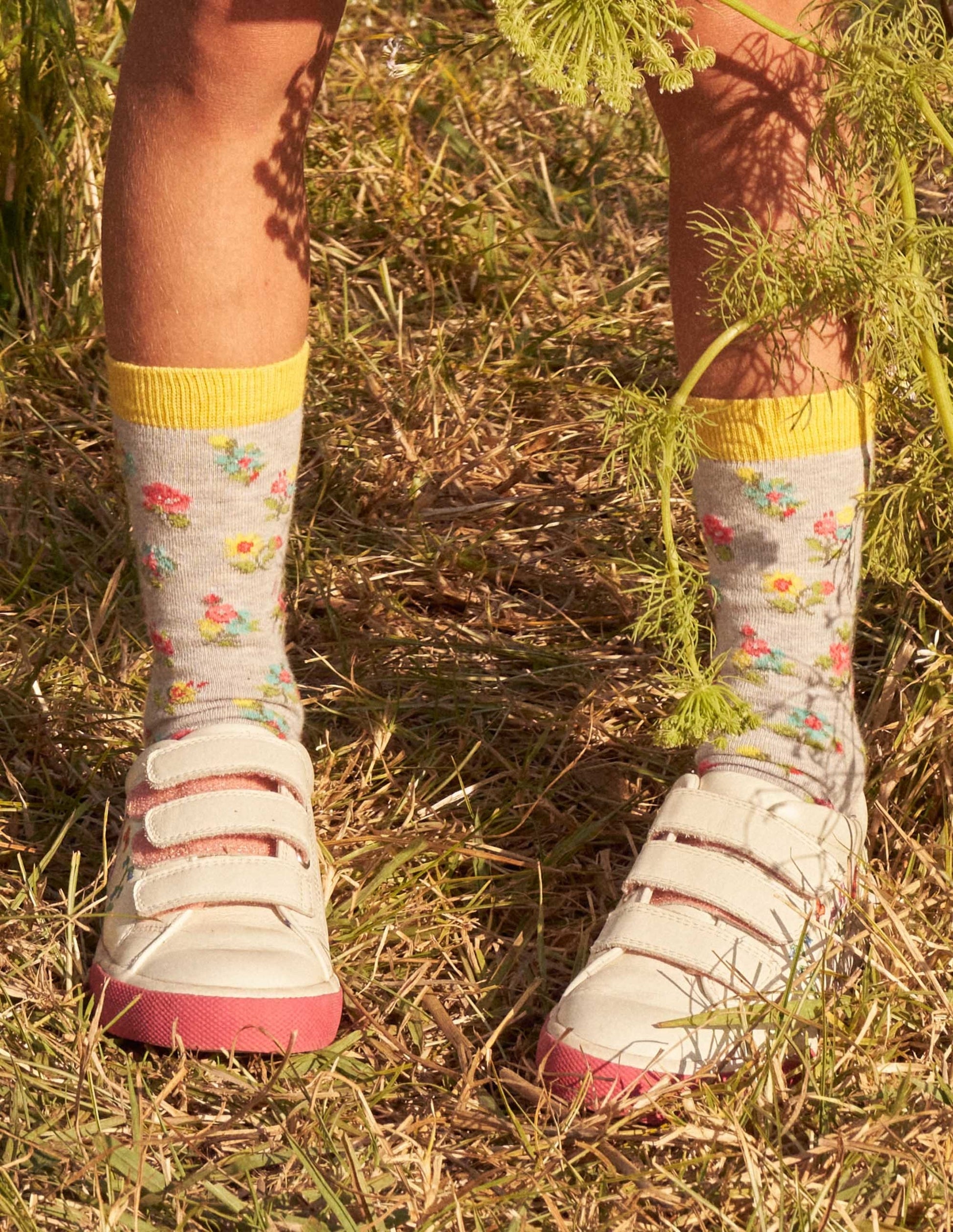 Socken im 7er-Pack-Bunt, Blumen und Tiere-3