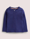 Long-sleeved Rosebud-Starboard Blue