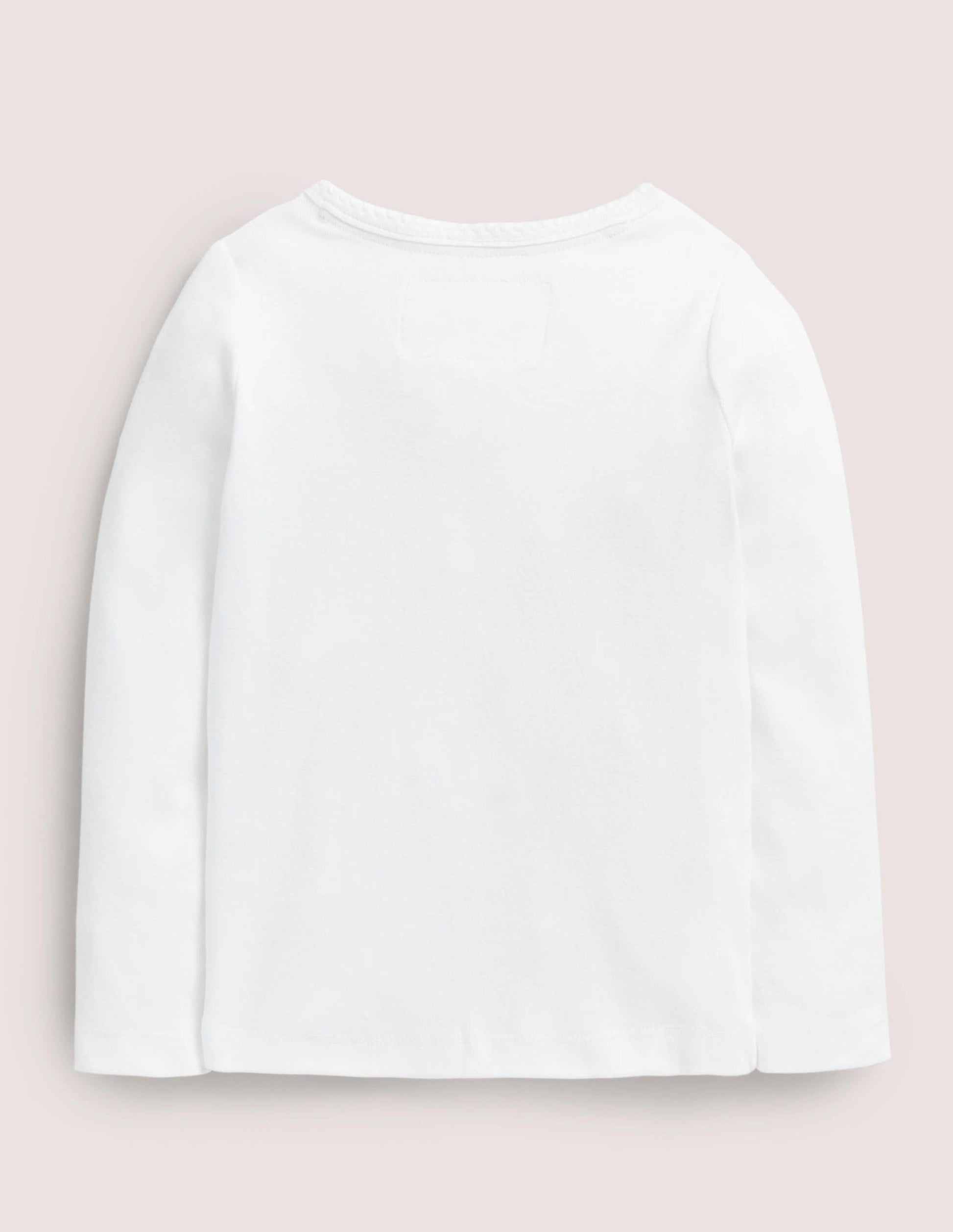 Langärmliges Oberteil mit Röschen-Weiß-2