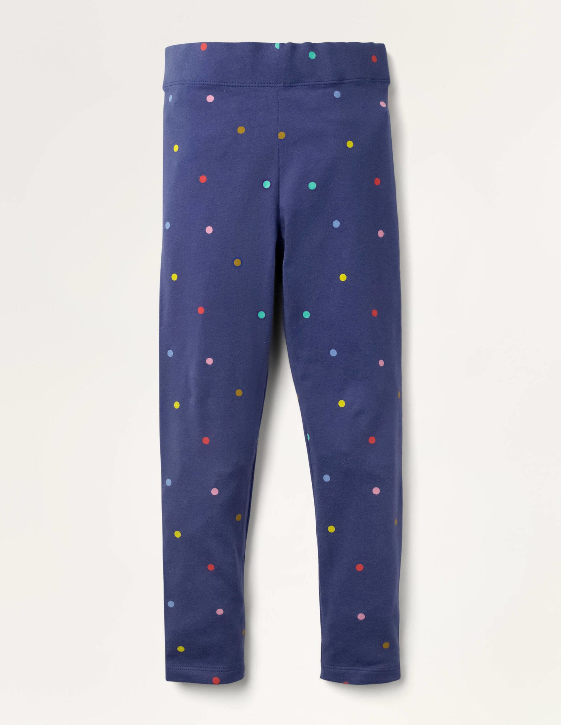 Fröhliche Leggings-Segelblau, Konfettitupfen-1