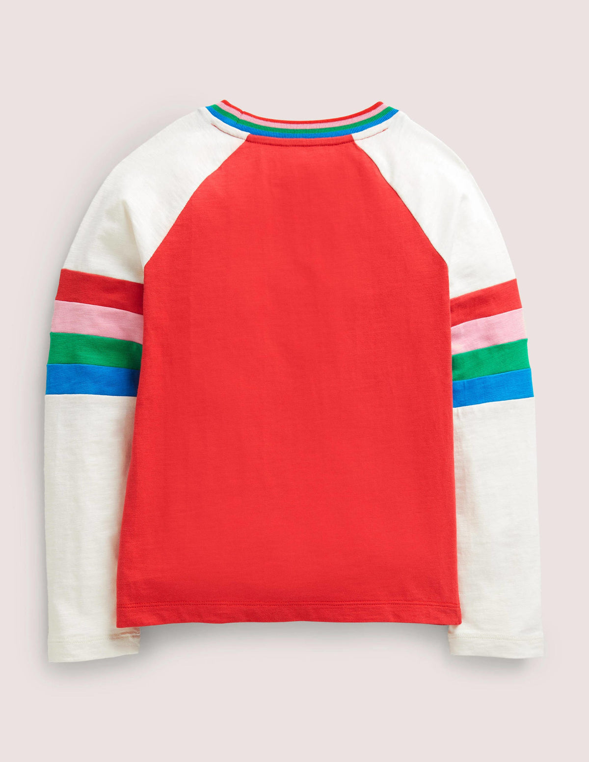 Raglan-Oberteil aus Flammgarn-Rockabilly-Rot - Image 2