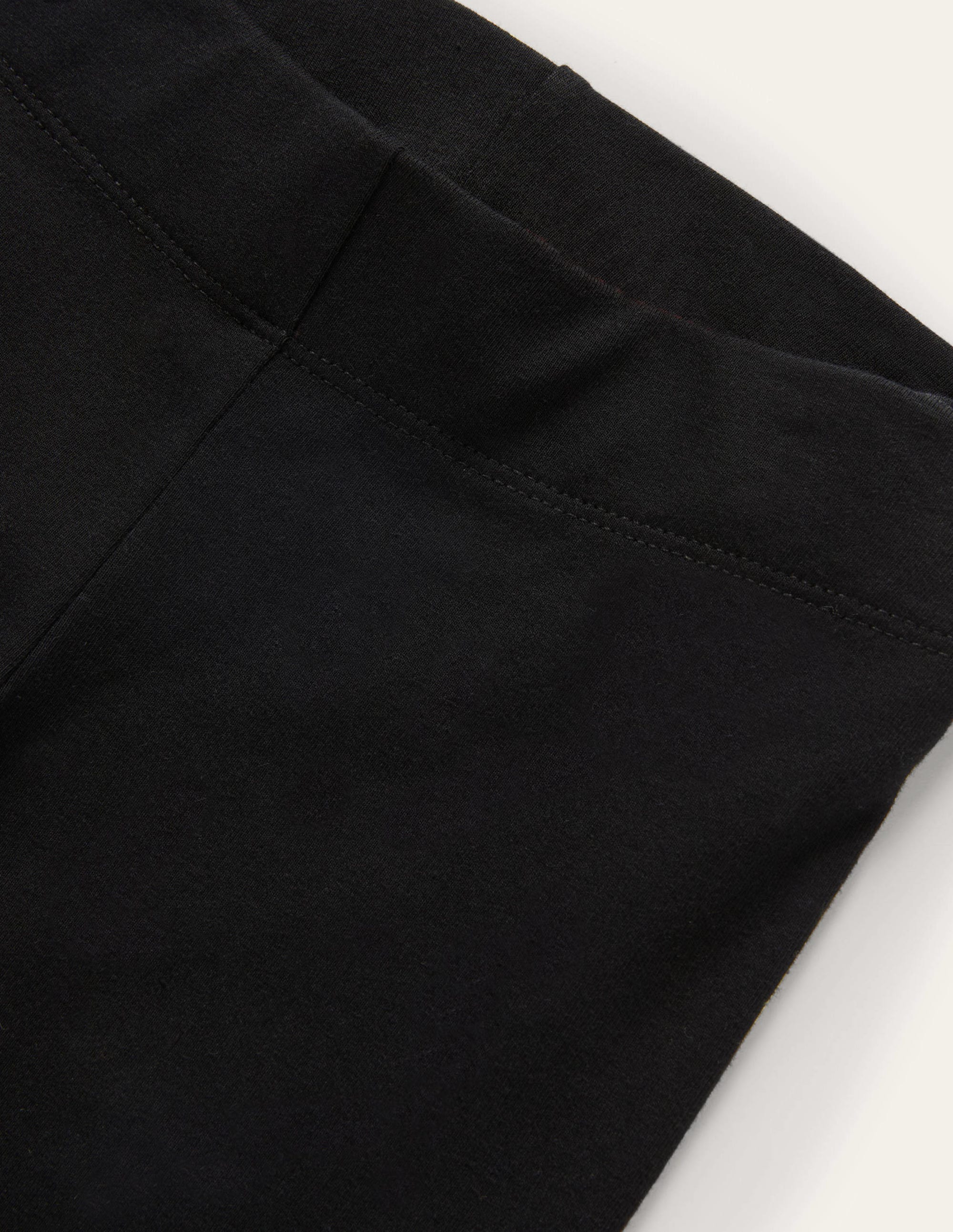 Einfarbige Leggings-Schwarz - Image 3