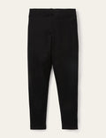 Einfarbige Leggings-Schwarz