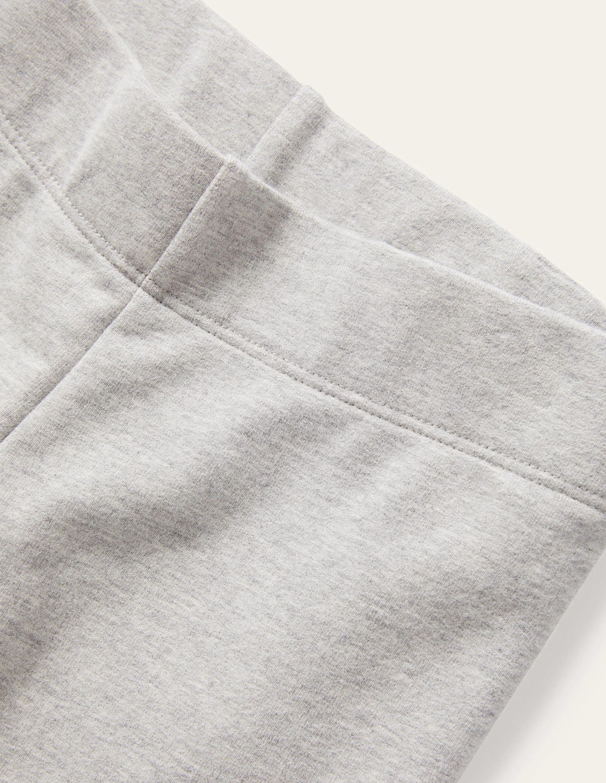 Einfarbige Leggings-Grau Meliert-3