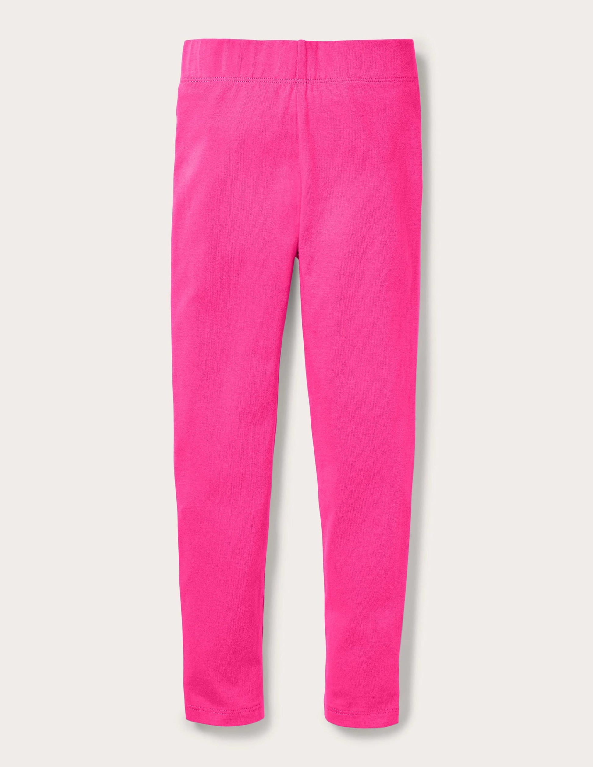 Einfarbige Leggings-Rosarot-1