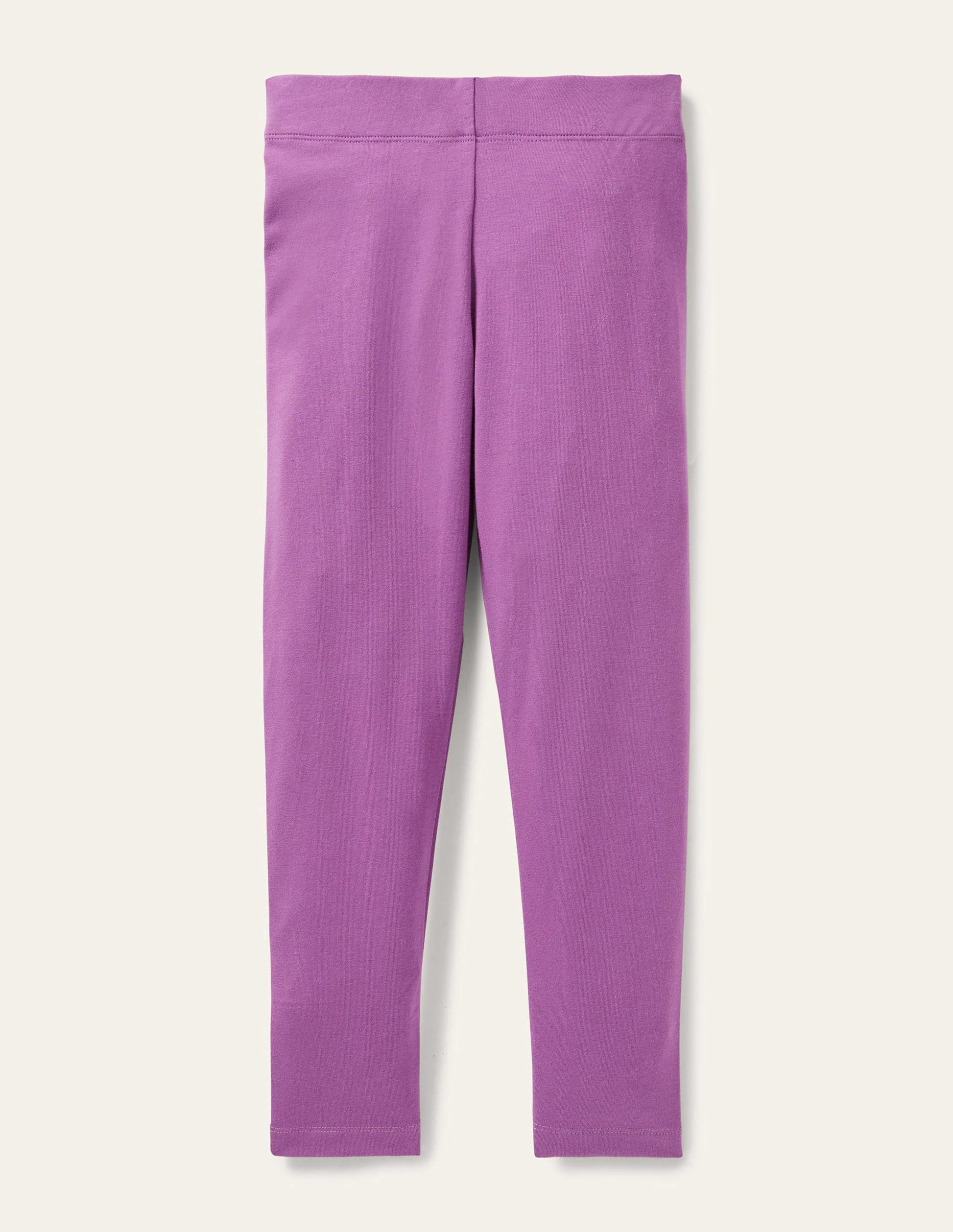 Legging uni-Violet trèfle clair-1