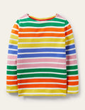 Rainbow Breton Top-Arc-en-ciel multi