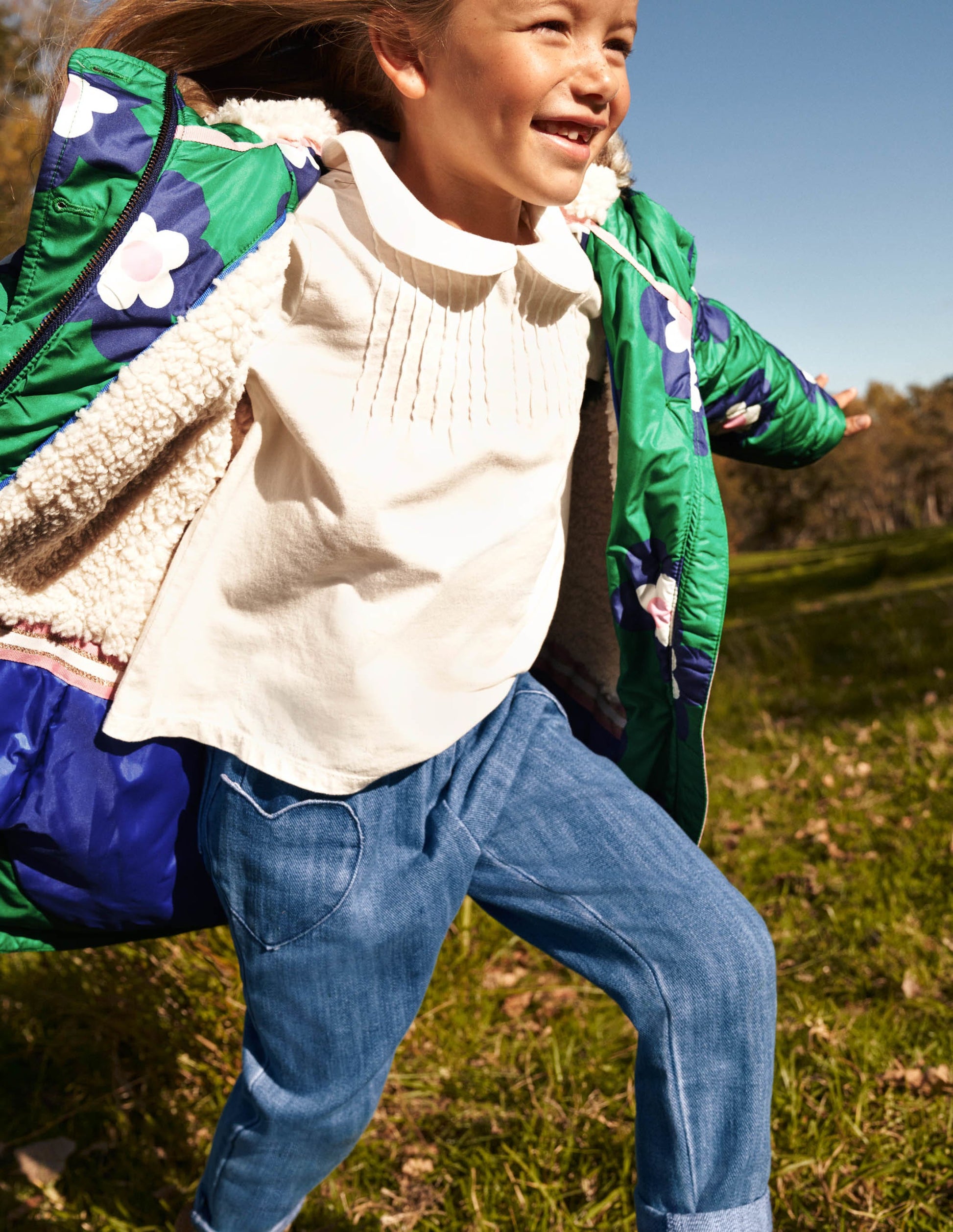 Hose zum Hineinschlüpfen-Mittleres Vintageblau, Denim-6