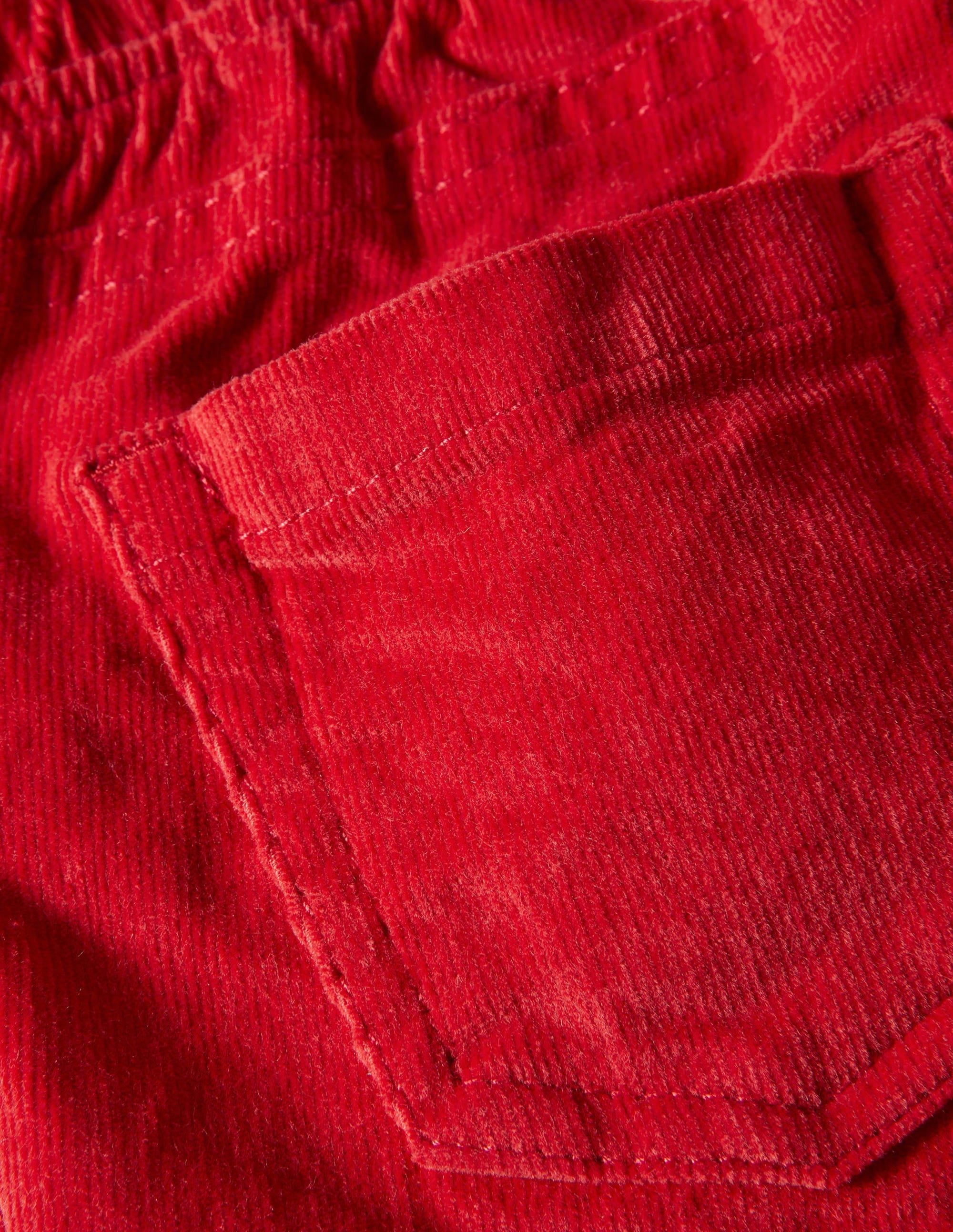 Legging en velours côtelé-Rouge tarte aux fraises - Image 3