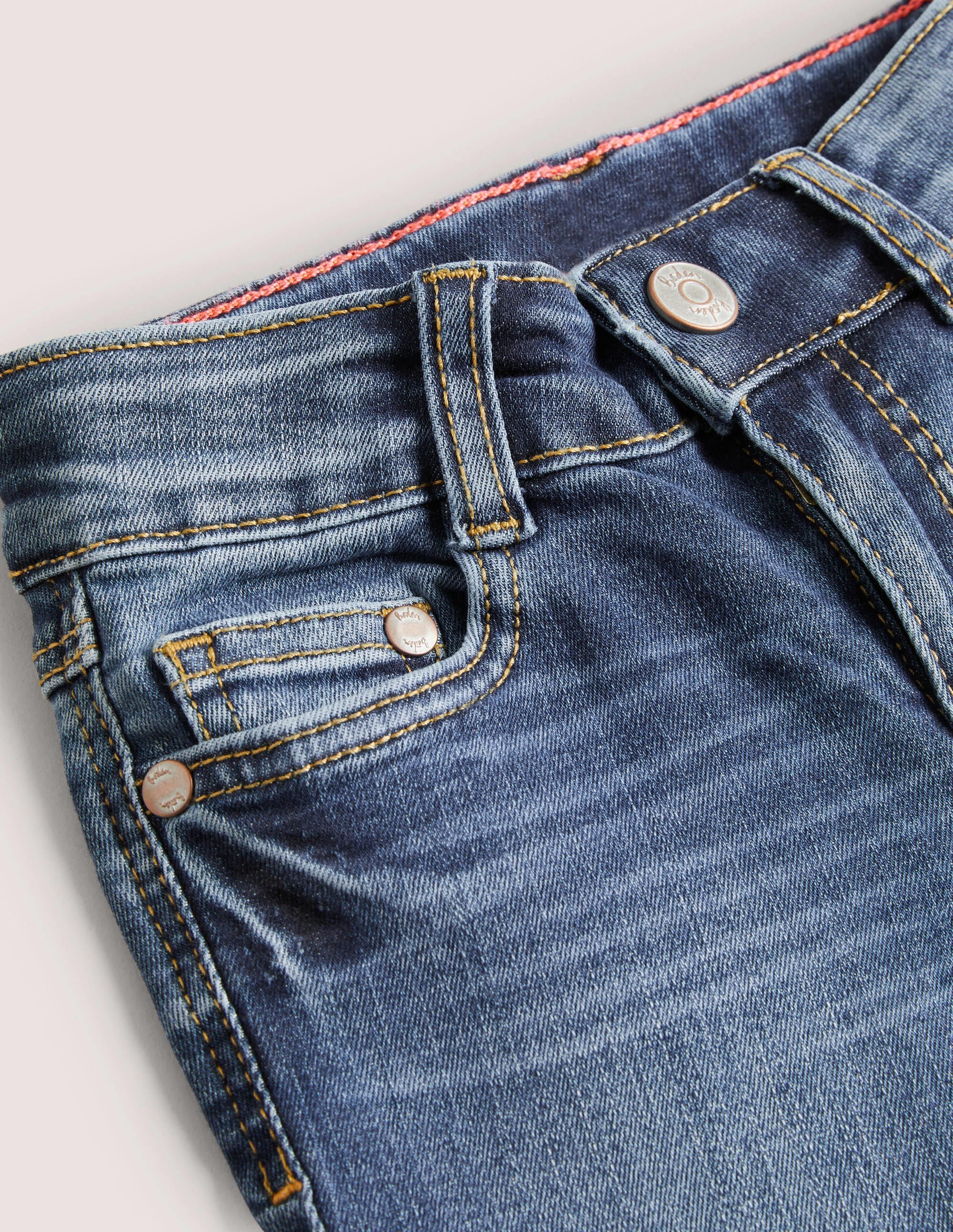 Röhrenjeans mit Superstretch-Mittleres Vintageblau, Denim - Image 3