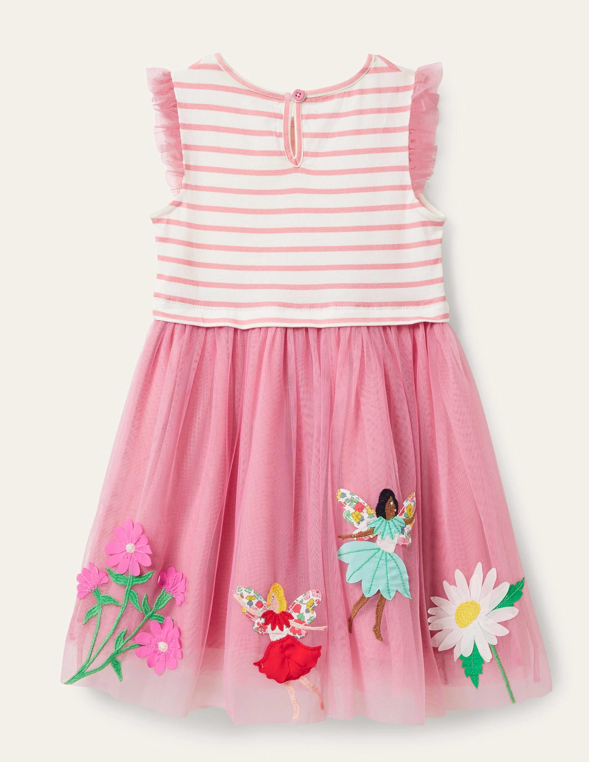 Robe en tulle-Fée des fleurs rose formica - Image 2
