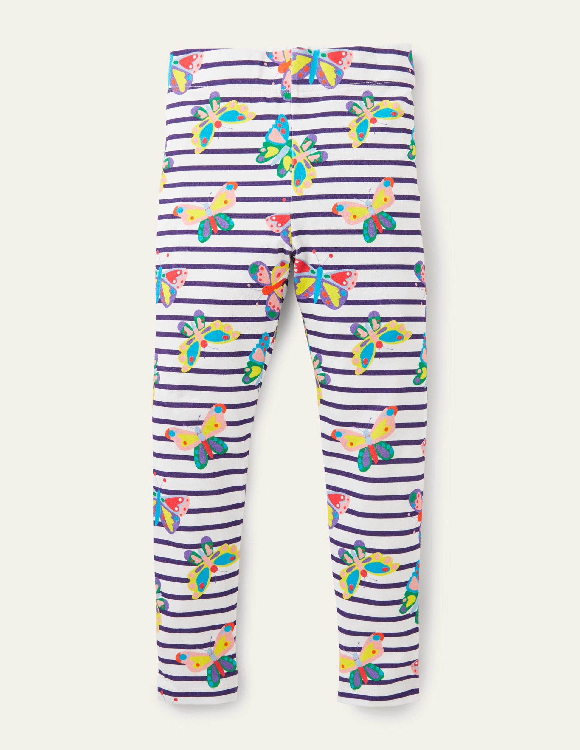 Legging fun-Rayé papillon multi-1