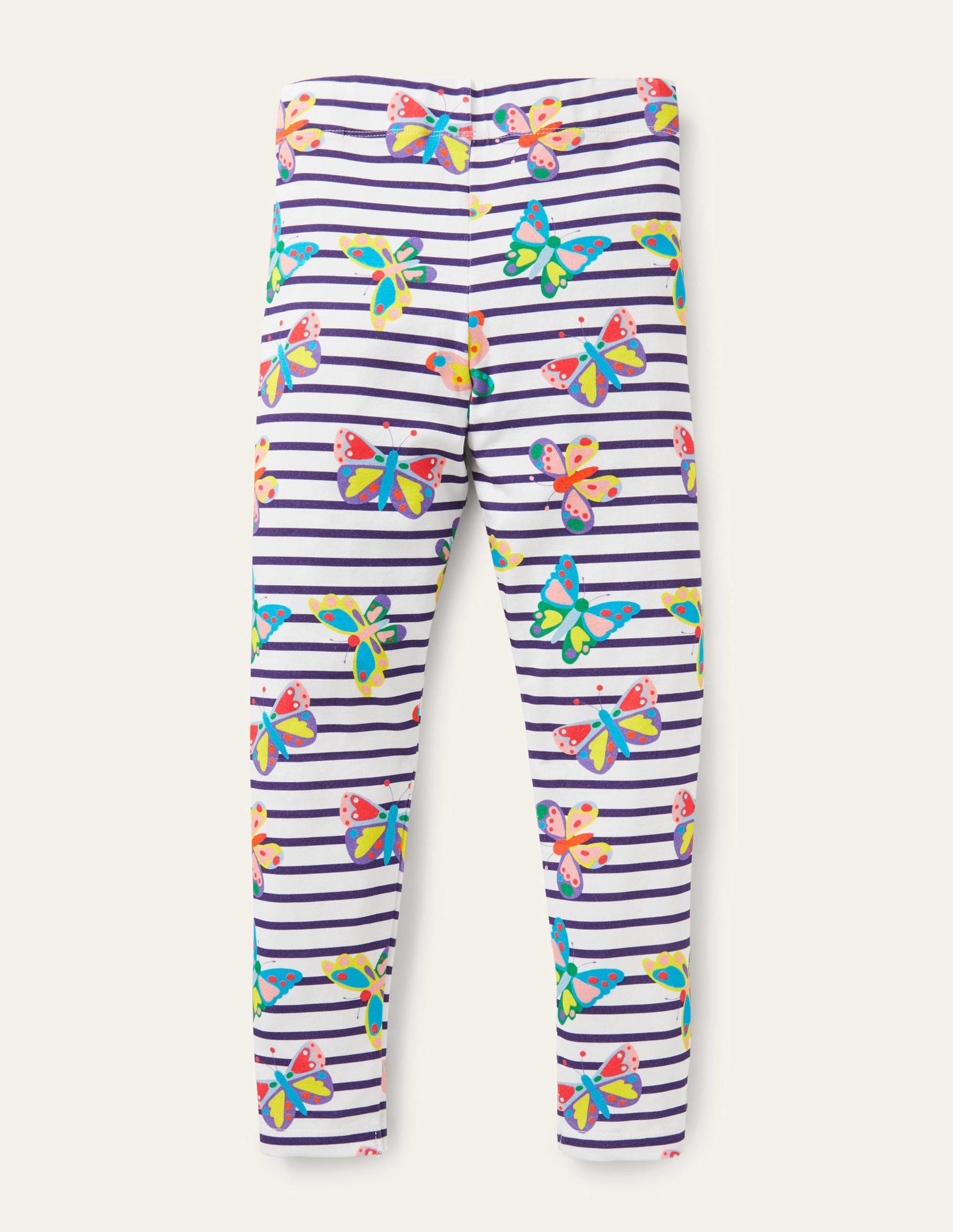 Legging fun-Rayé papillon multi-2