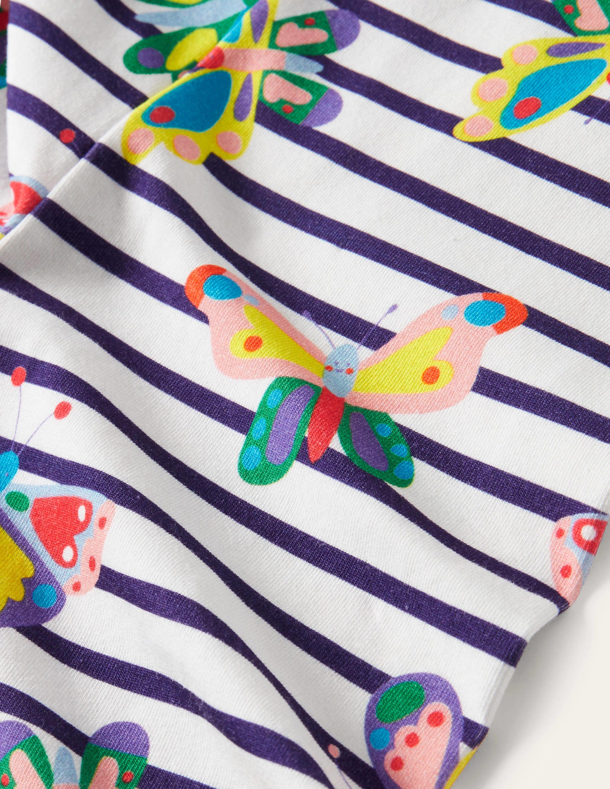 Legging fun-Rayé papillon multi - Image 3