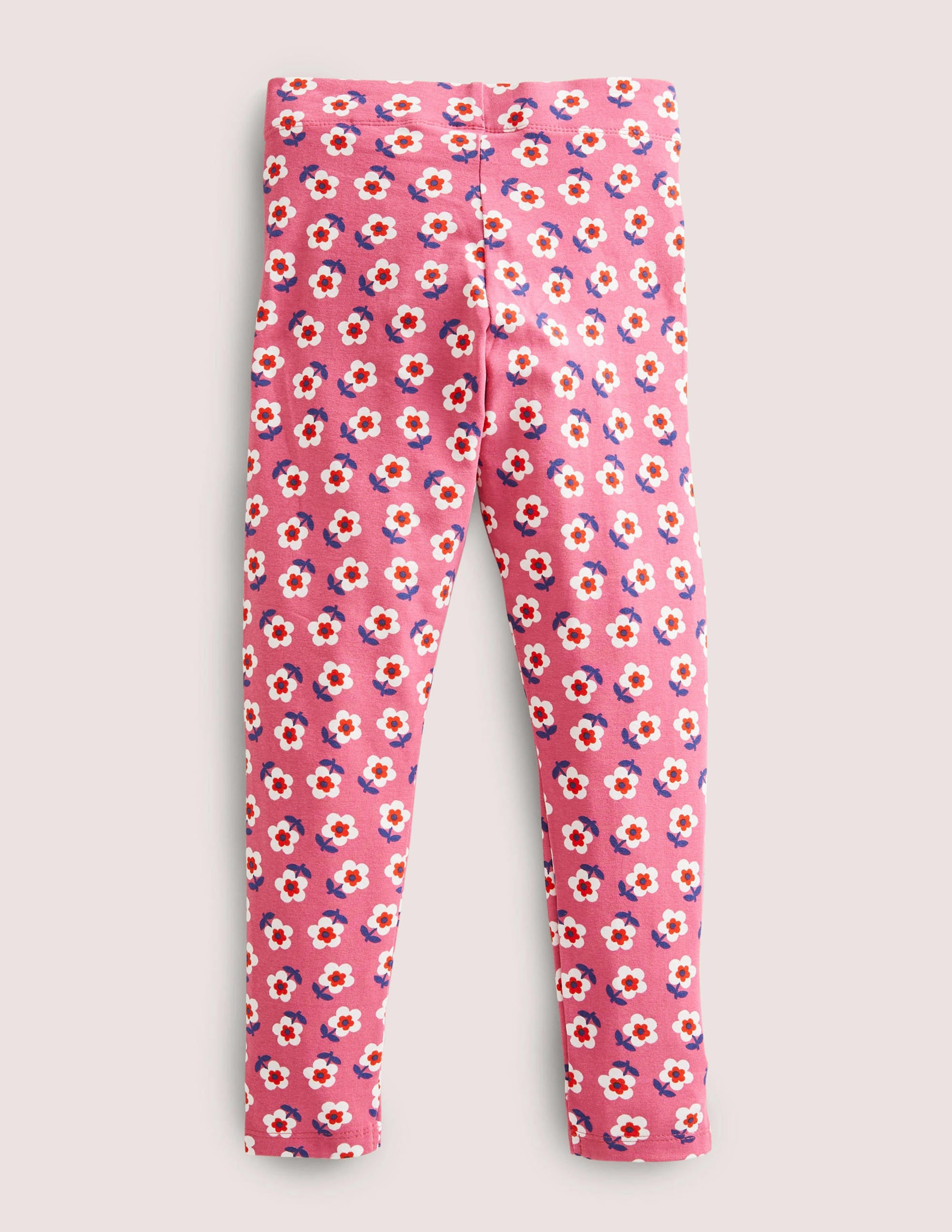 Fröhliche Leggings-Bartnelkenrosa, Kleine Gänseblümchen - Image 2
