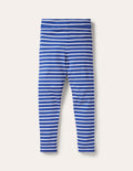 Fun Leggings-Elizabethan Blue/Ivory
