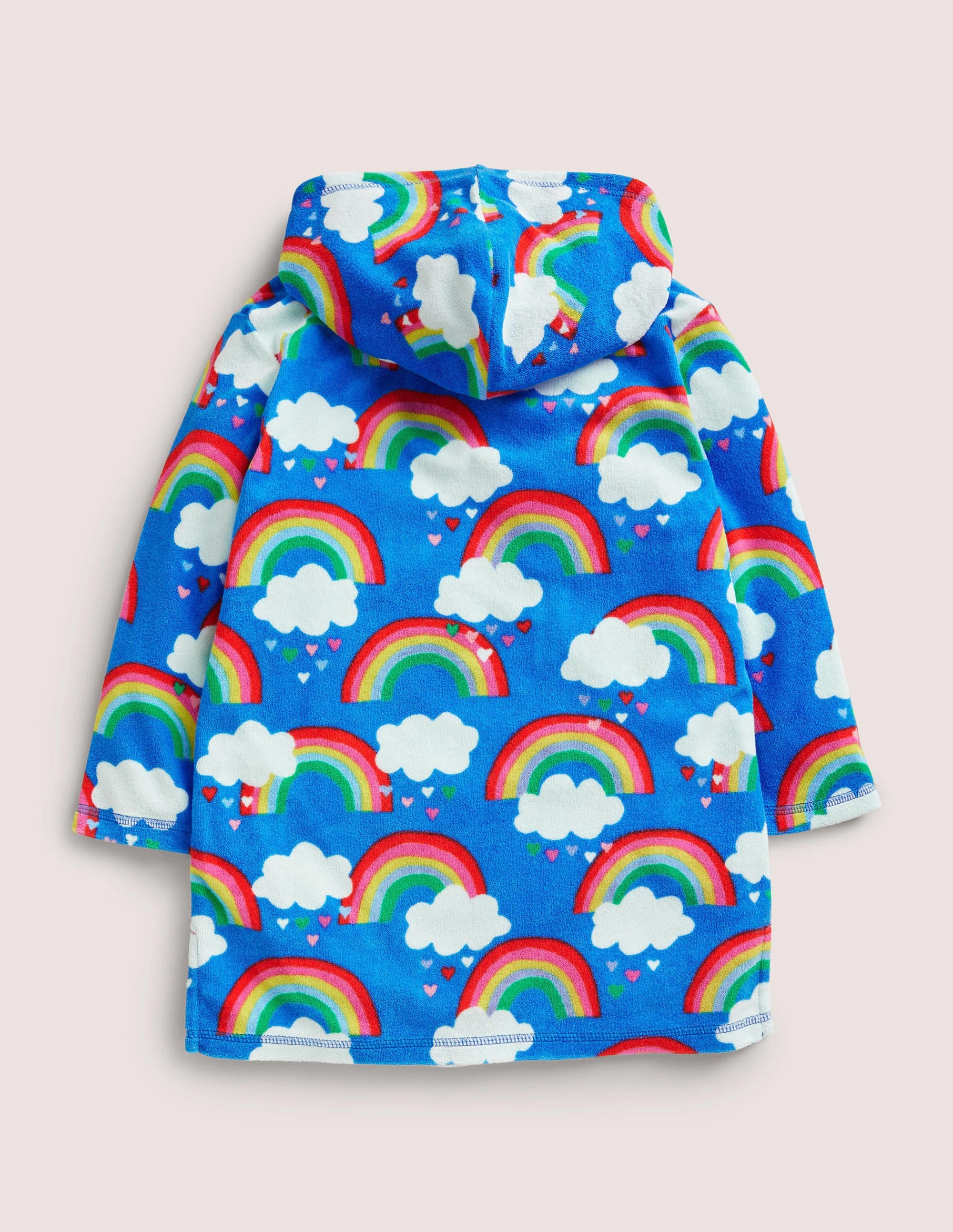 Poncho en éponge-Arcs-en-ciel bleu marocain - Image 2