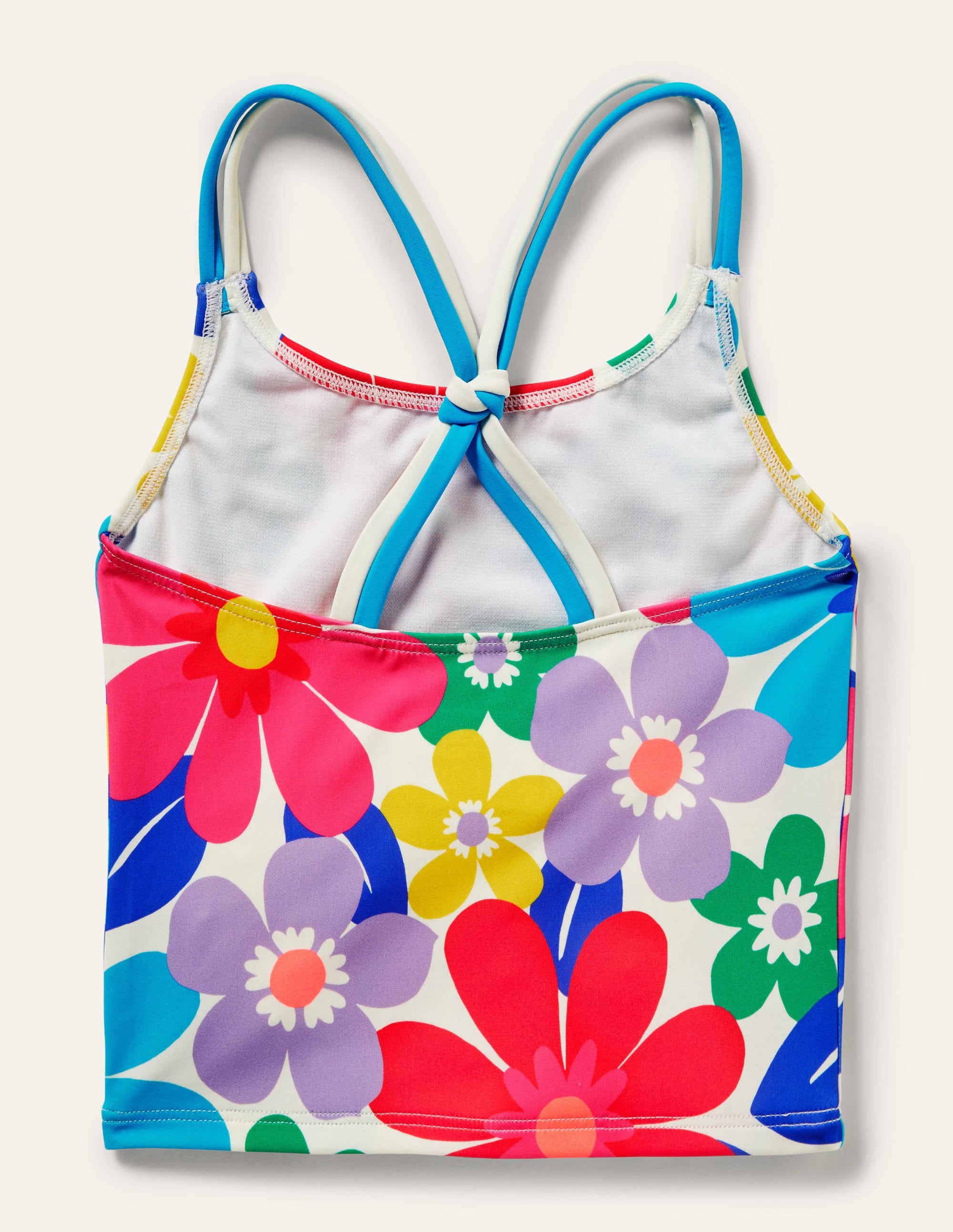 Haut de tankini à motif-Motif Surf Floral multi - Image 2