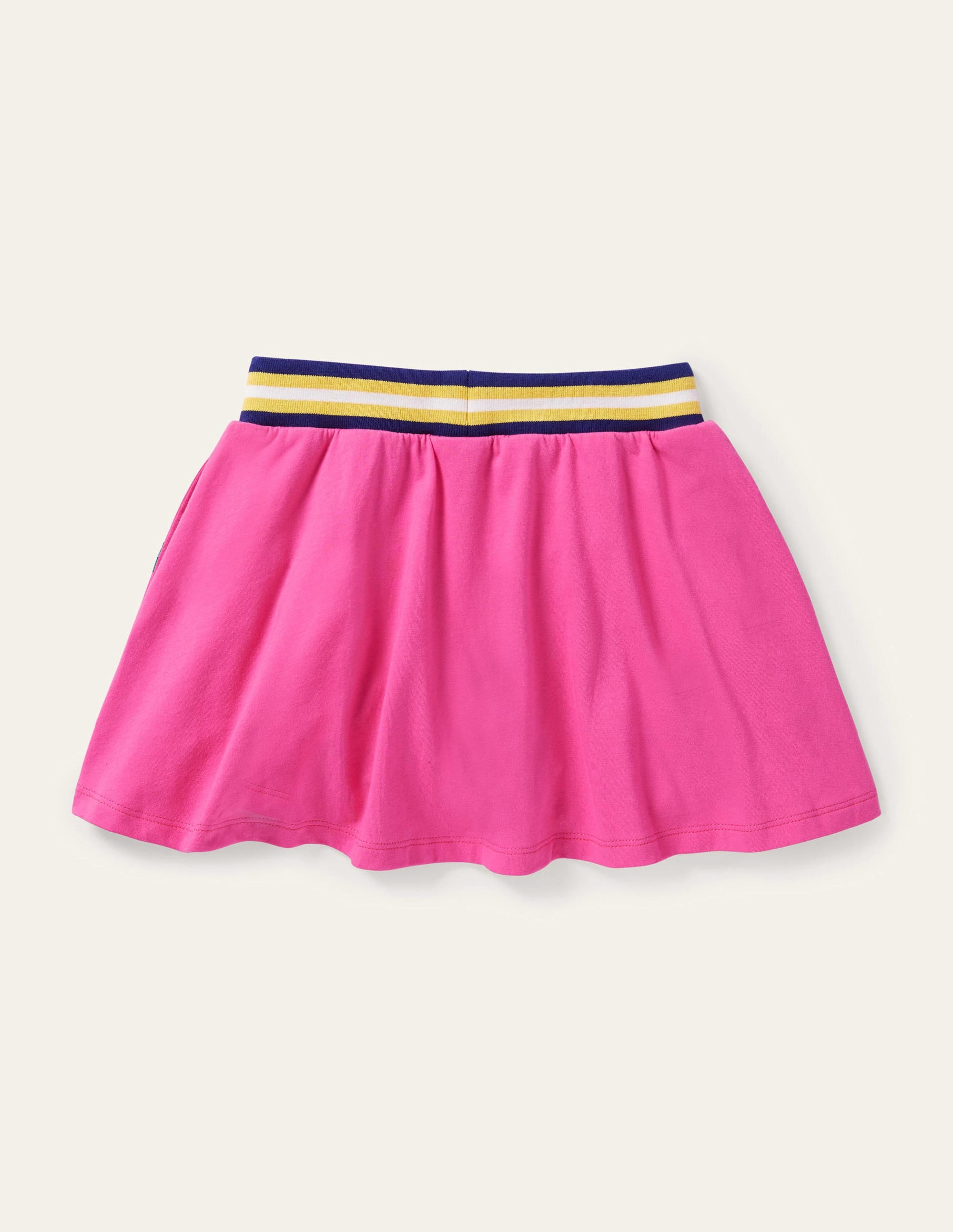 Jupe-short en jersey à appliqué-Bright Petal Pink Sloth - Image 2