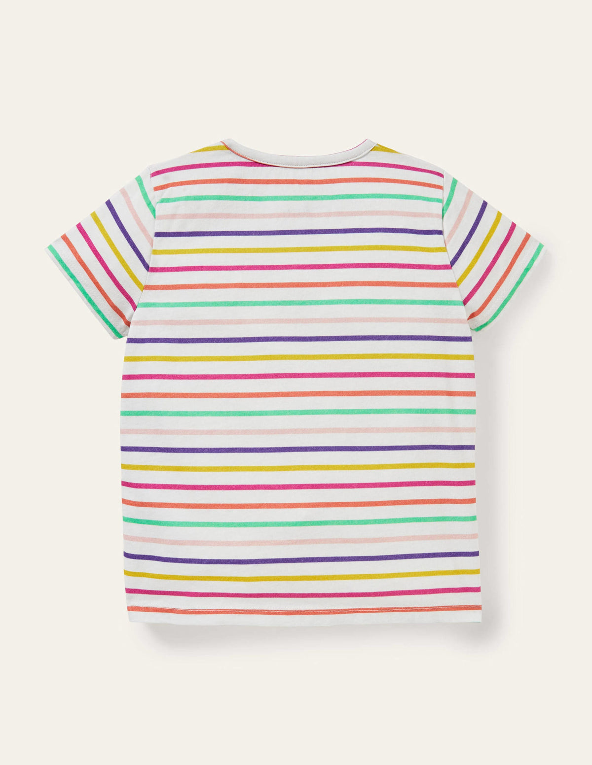 Kurzärmliges T-Shirt mit Applikation-Pop Pansy / Bluebell Sloth - Image 2