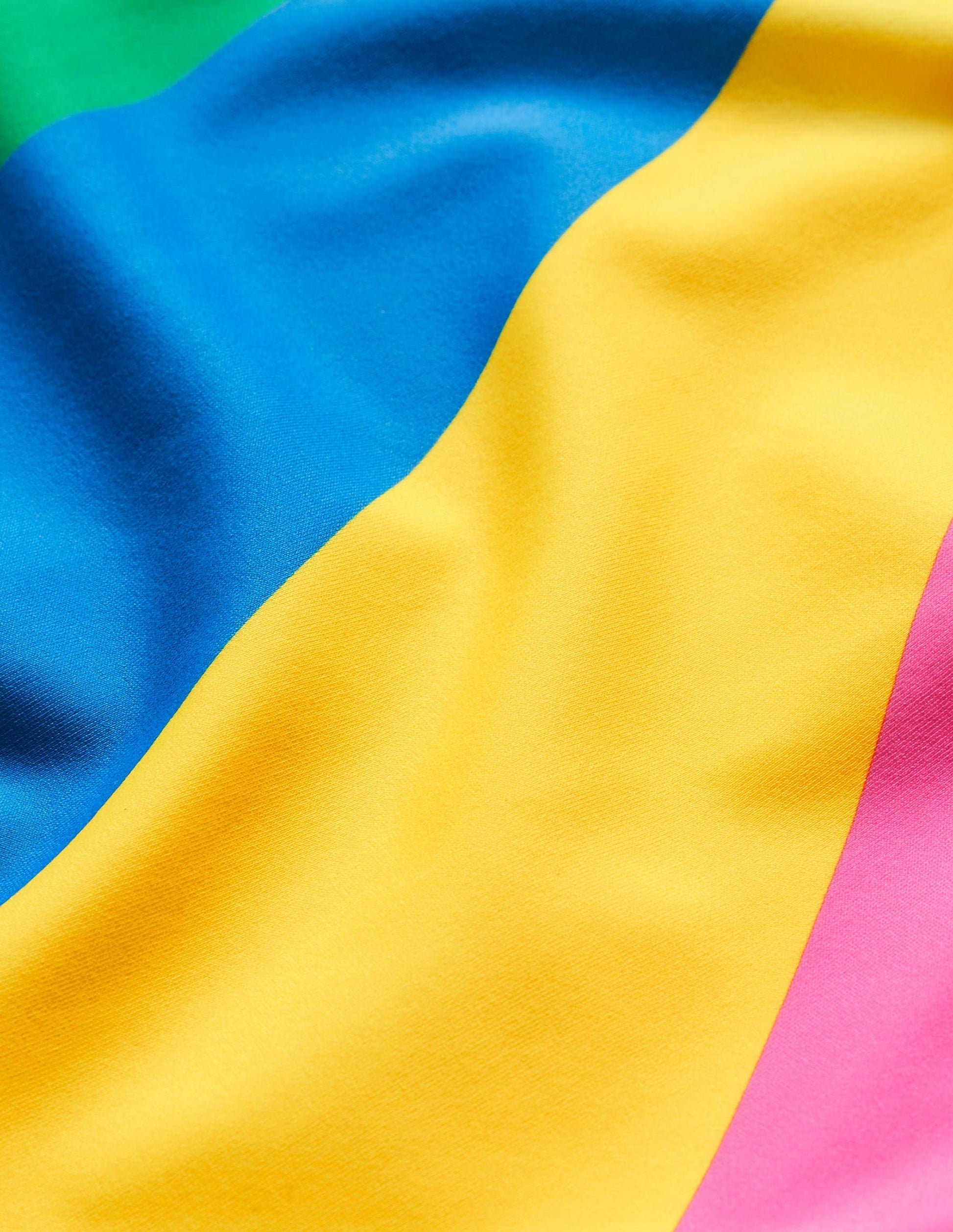 Badeanzug mit einer Schulter-Bunte Sonnenstrahlen-4
