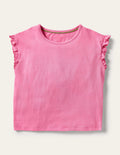 Faye Jersey Top-Bright Petal