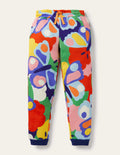 Gemusterte Jogginghose-Bunt, Schmetterlingsmuster