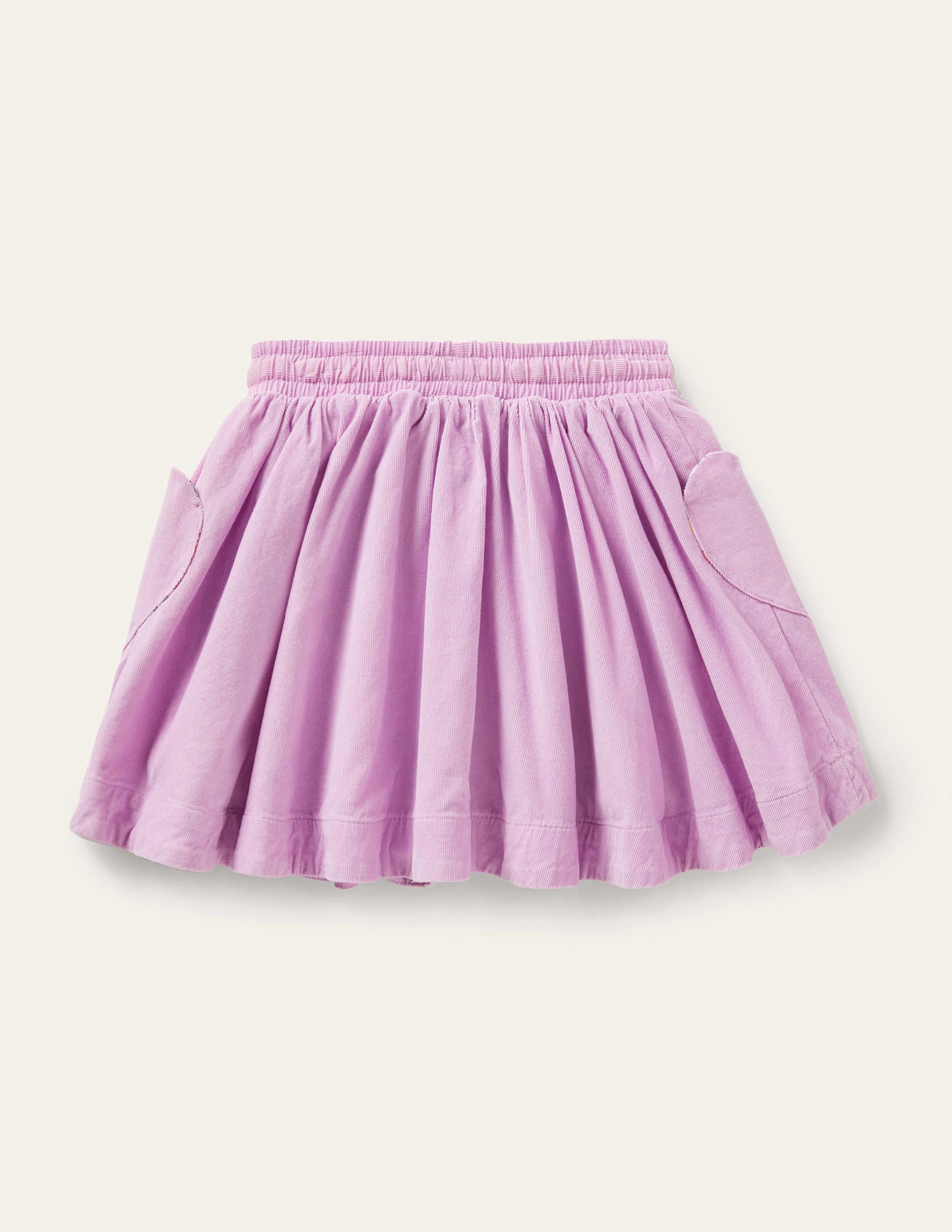 Jupe tissée tournoyante-Violet pétale d'orchidée - Image 2