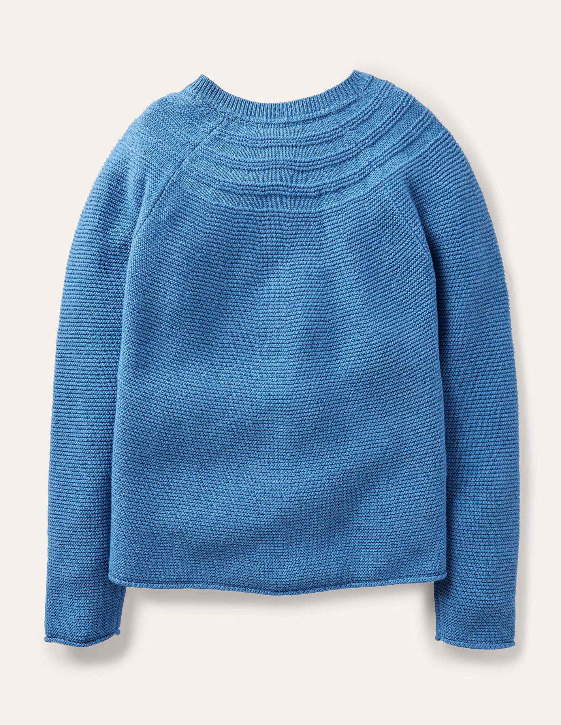 Blue Cashmere Blend Cardigan-Bleu élisabéthain-2