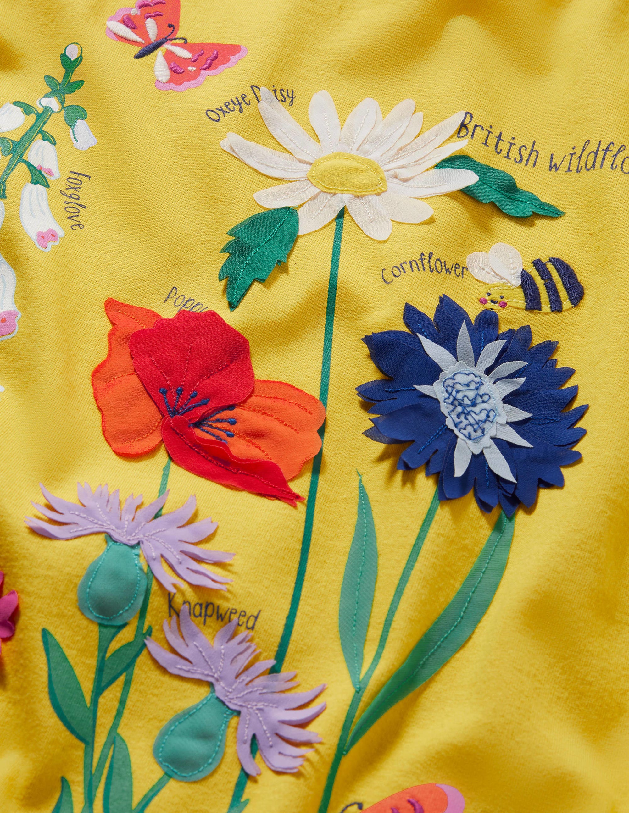 Flatter-T-Shirt mit lustigen Fakten-Narzissengelb, Blumen - Image 3