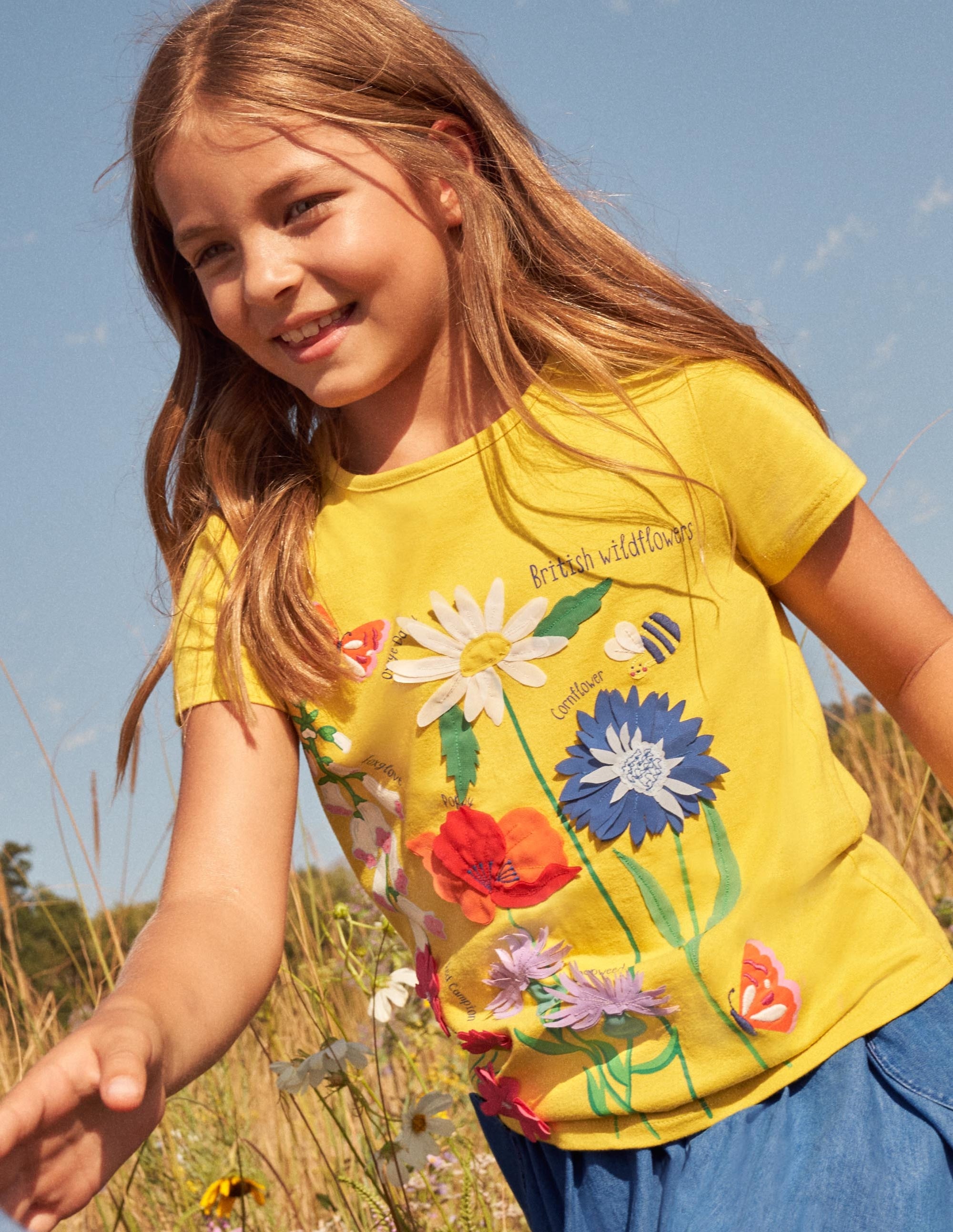 Flatter-T-Shirt mit lustigen Fakten-Narzissengelb, Blumen - Image 4