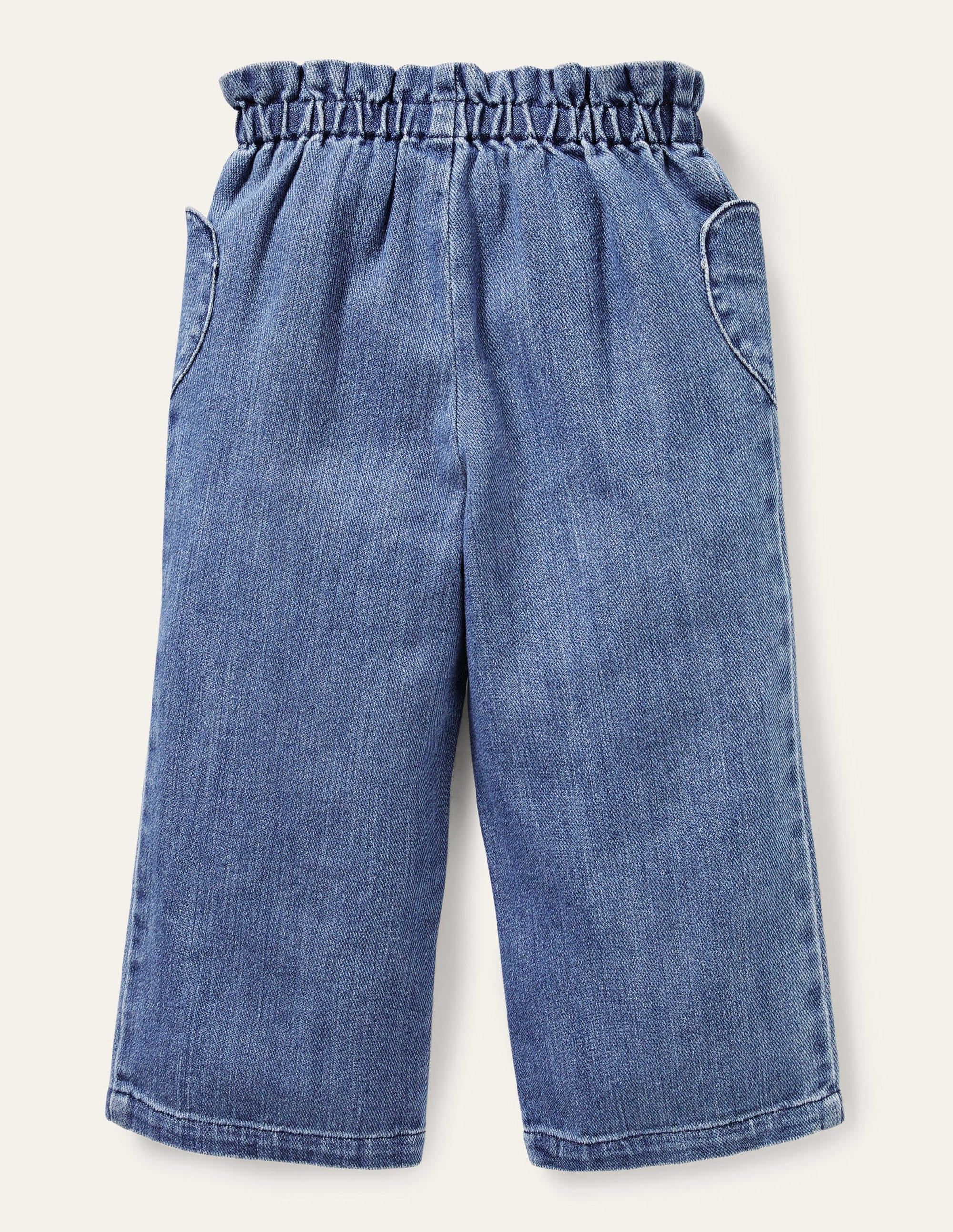 Pantalon large à enfiler-Denim vintage moyen - Image 2