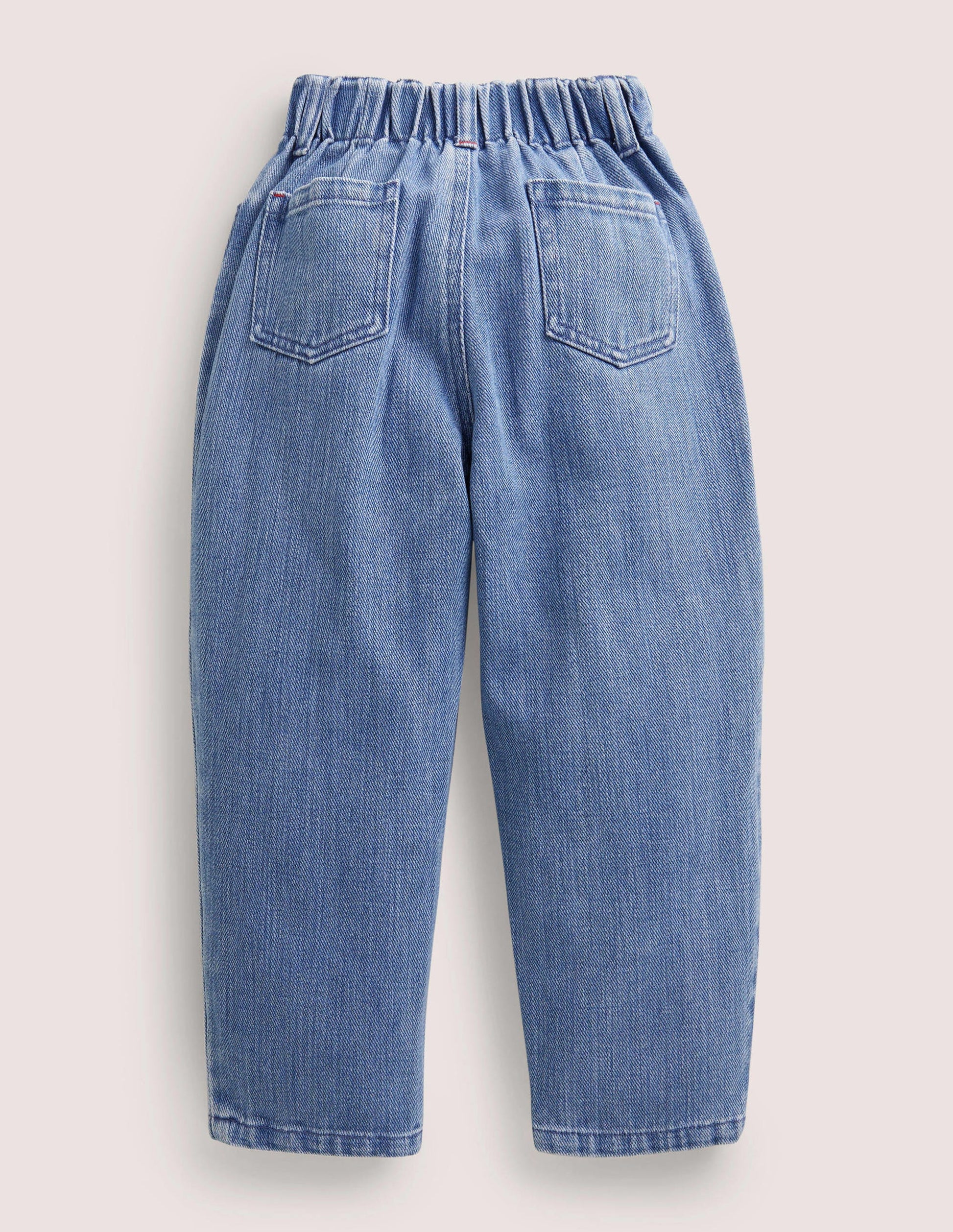 Barrel-Jeans-Mittleres Vintageblau, Denim-2