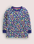 Tunique sweat-Léopard bleu marine tribord