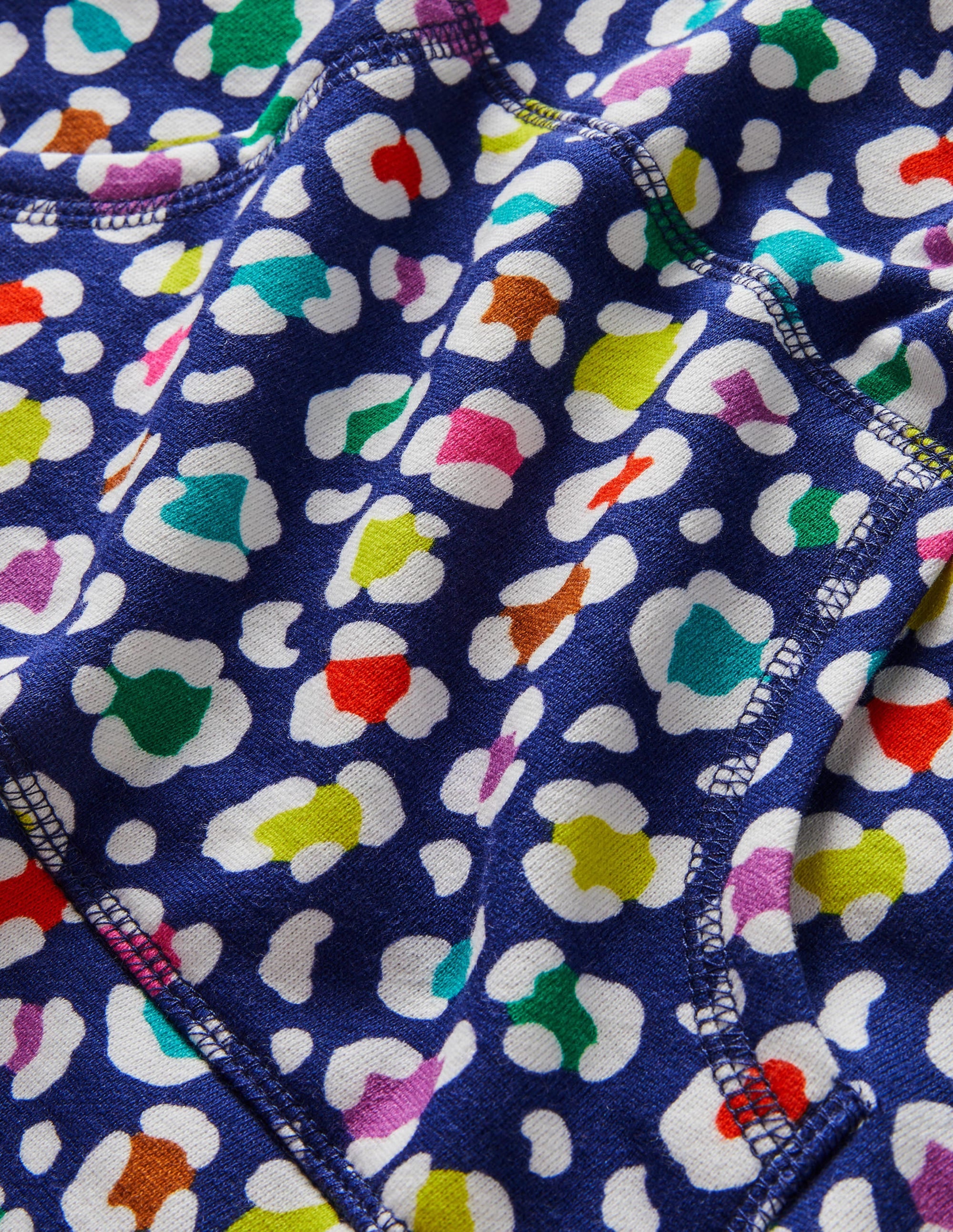 Tunique sweat-Léopard bleu marine tribord - Image 3