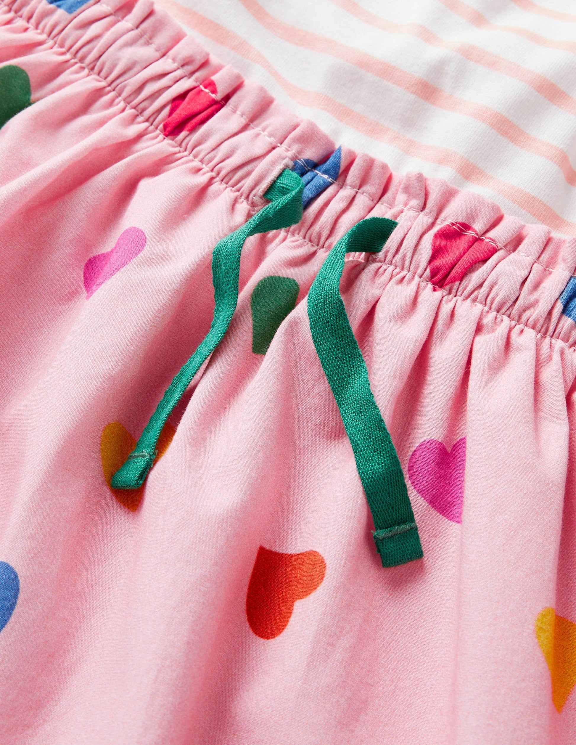 Robe à motif pêle-mêle-Cœur confetti rose boto-3