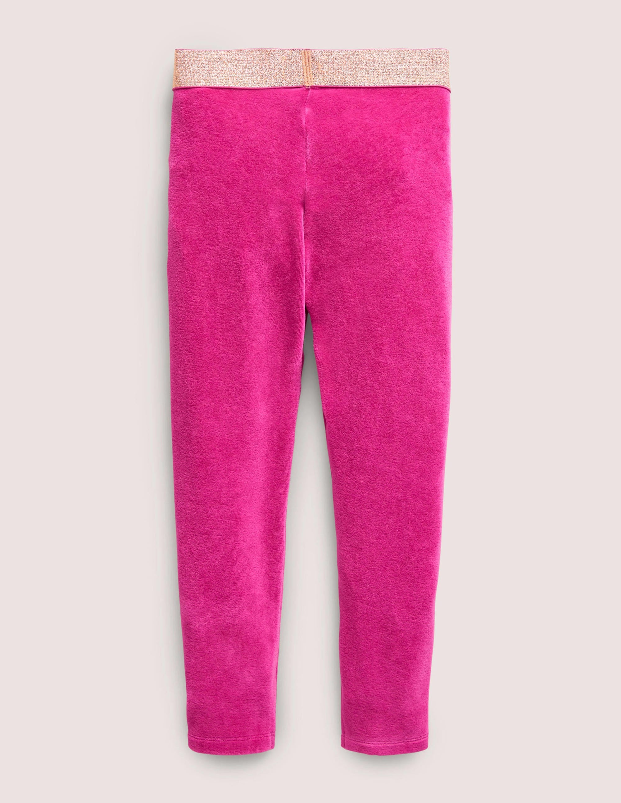 Samtleggings mit Glitzertaille-Rosa, Schafgarbe - Image 2