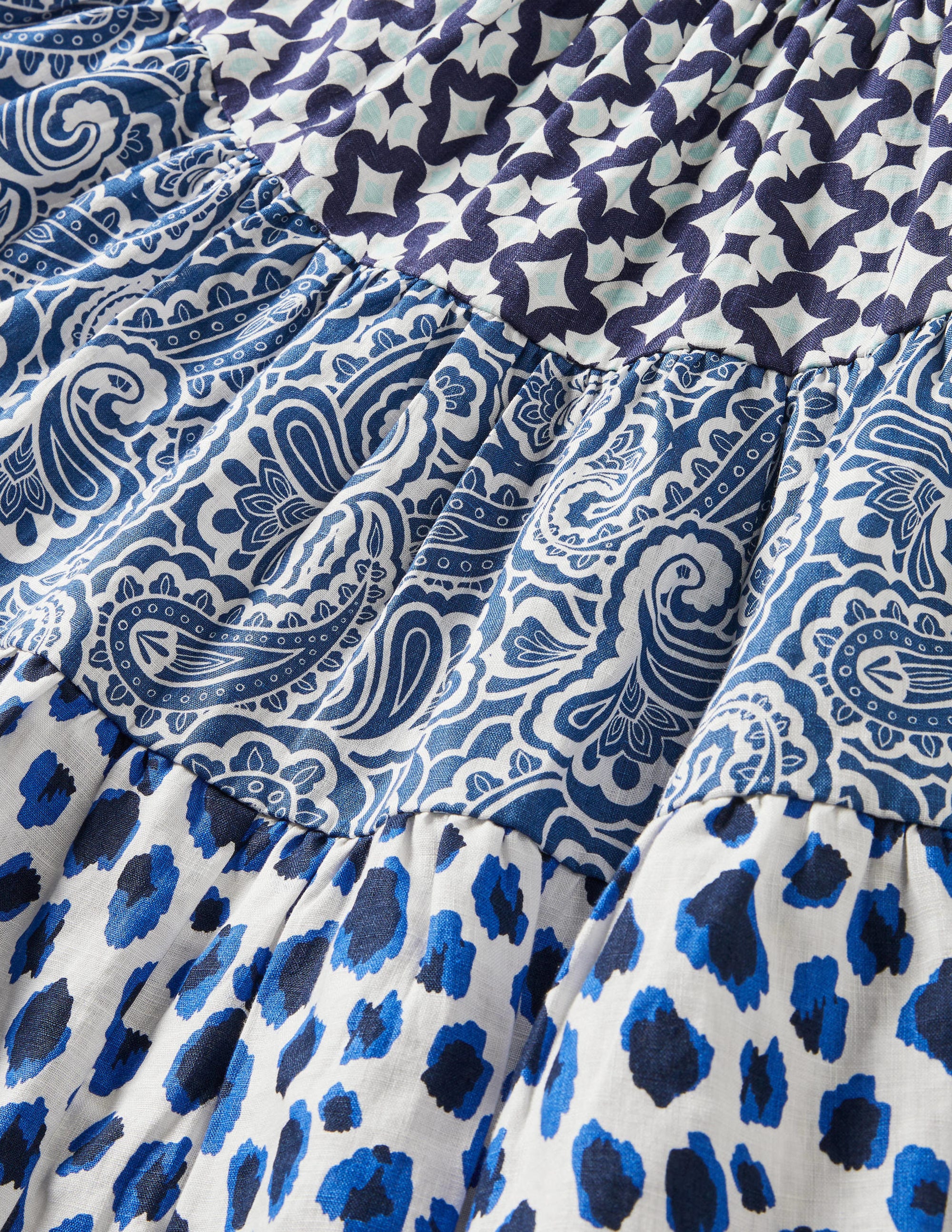 Robe recyclée-Bleu - Image 3