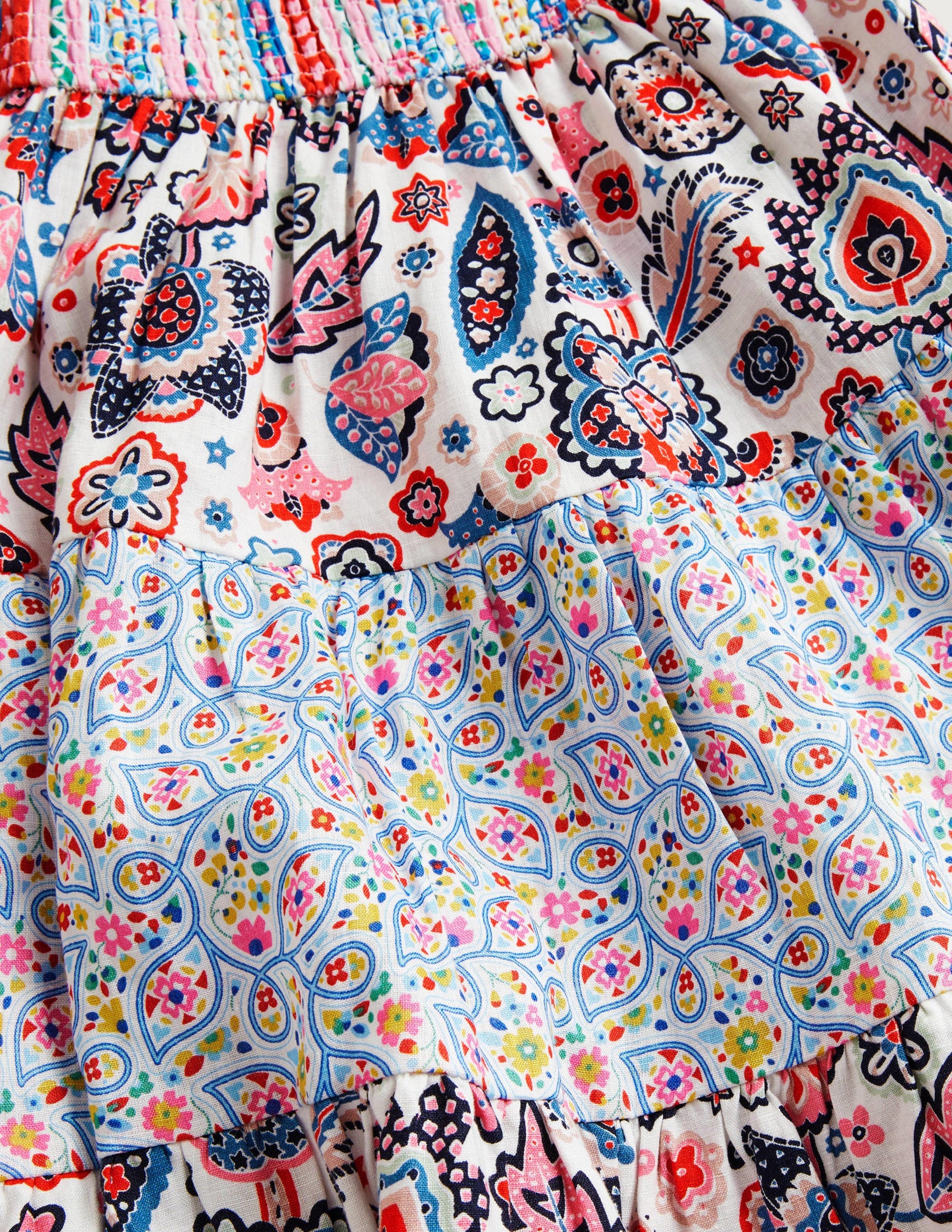 Robe recyclée-Rose-3