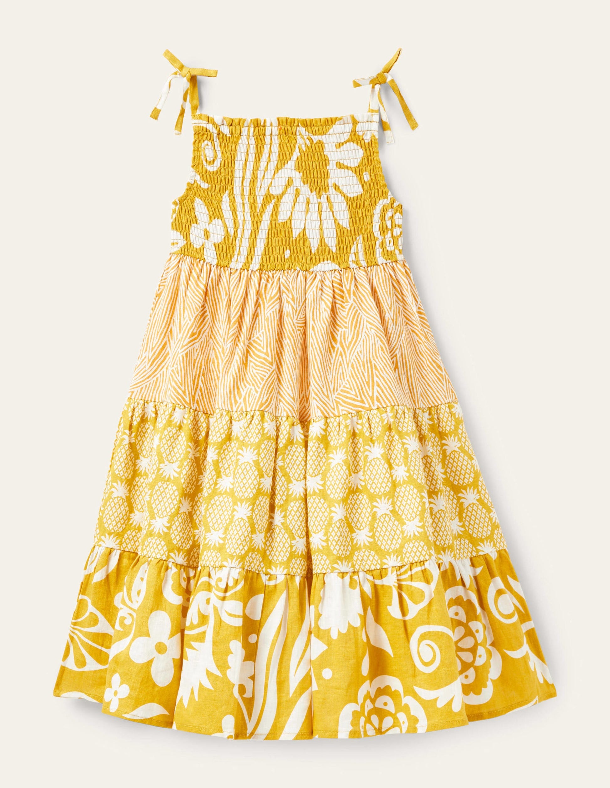 Upcycling-Kleid-Gelb-1