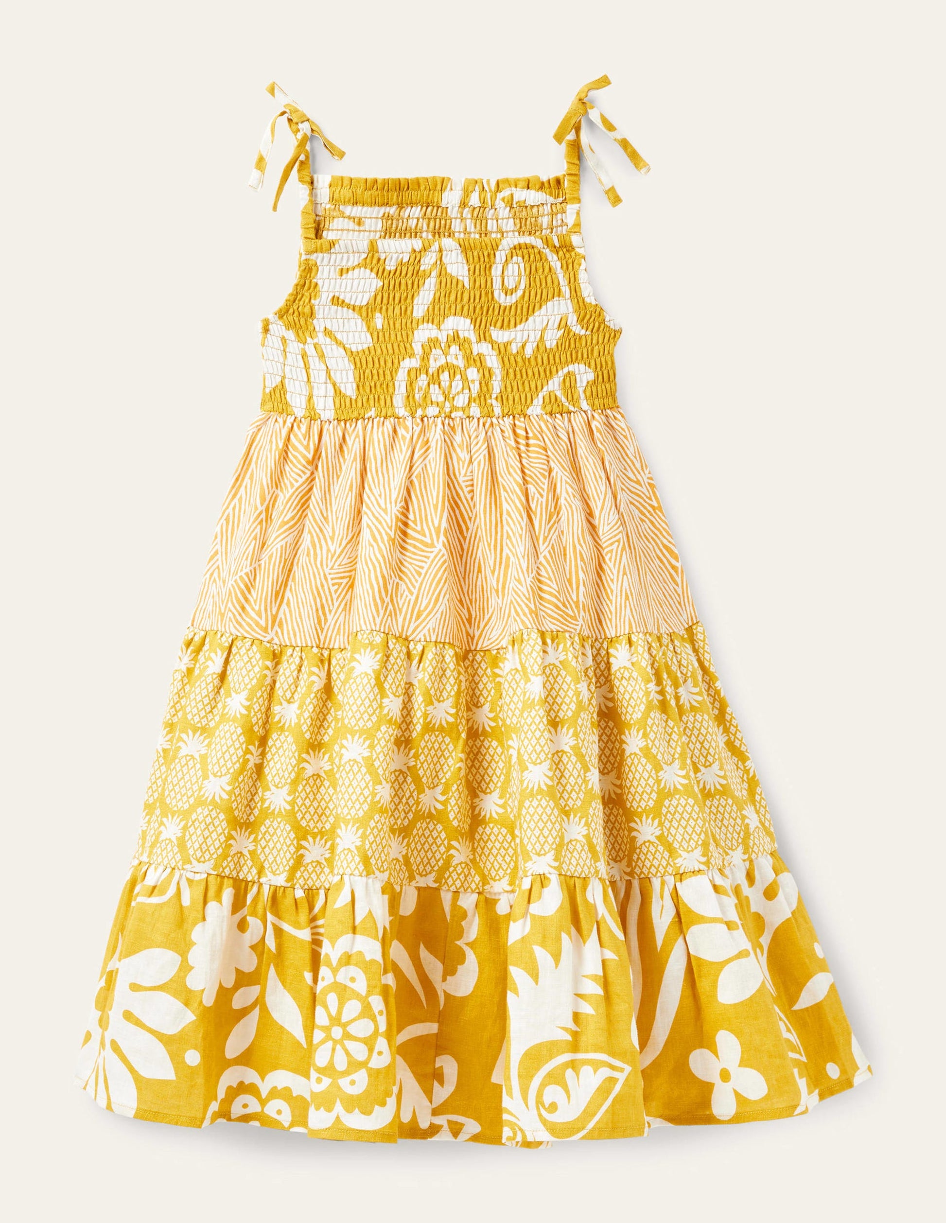 Upcycling-Kleid-Gelb-2