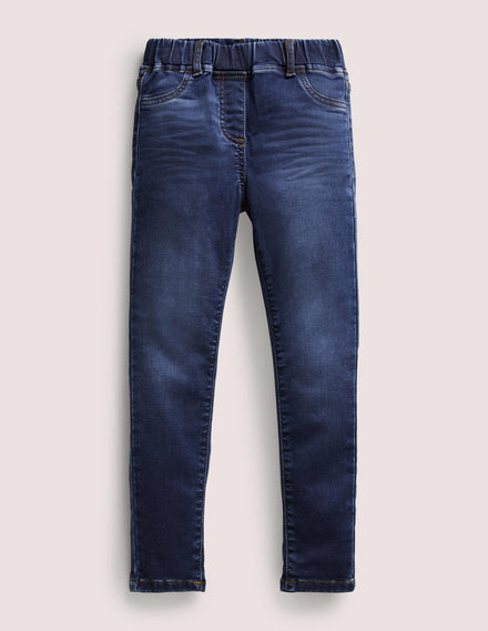 Legging en jean taillé pour l'aventure-Beatnik Red